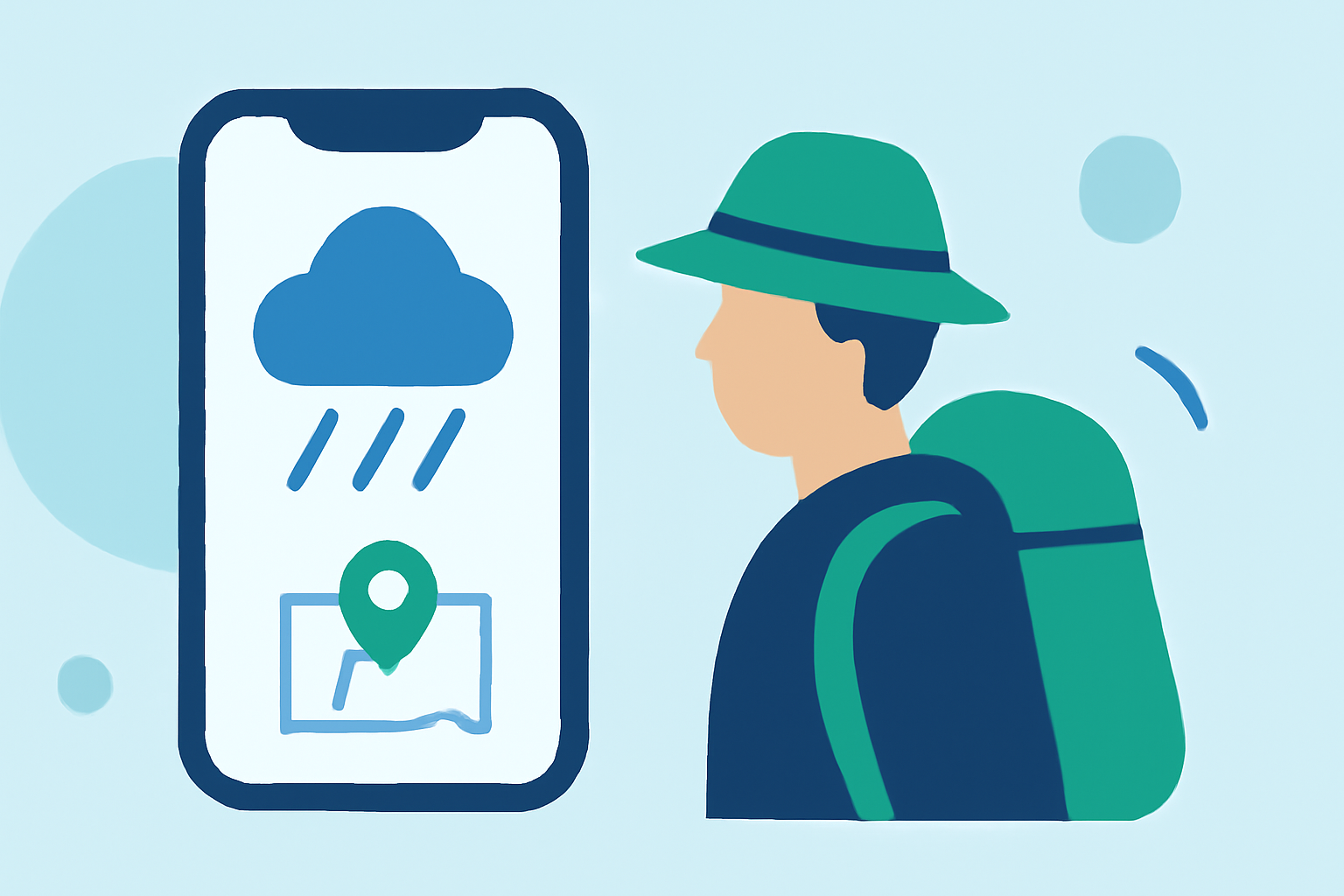 The Best App for Rain Alerts for Hikers: Clime or Alternatives?