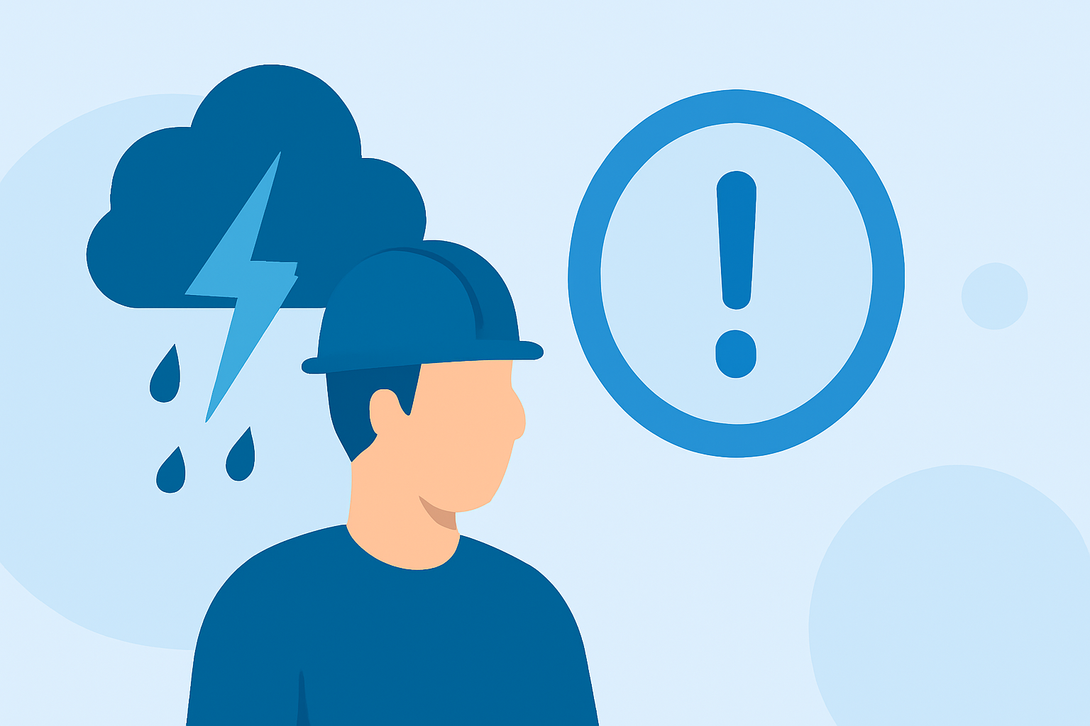 How to Assess Dangerous Storms for Outdoor Workers