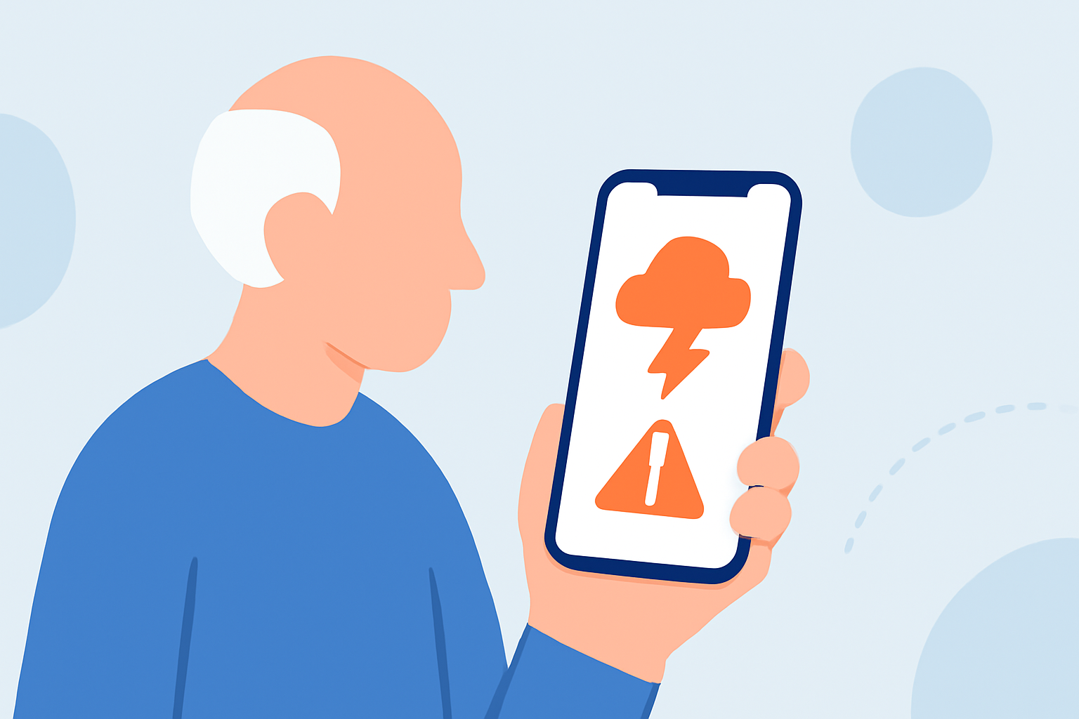 The Best App for Storm Alerts for Seniors