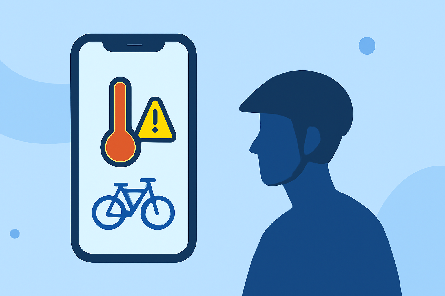 The Best App for Temperature Alerts for Cyclists