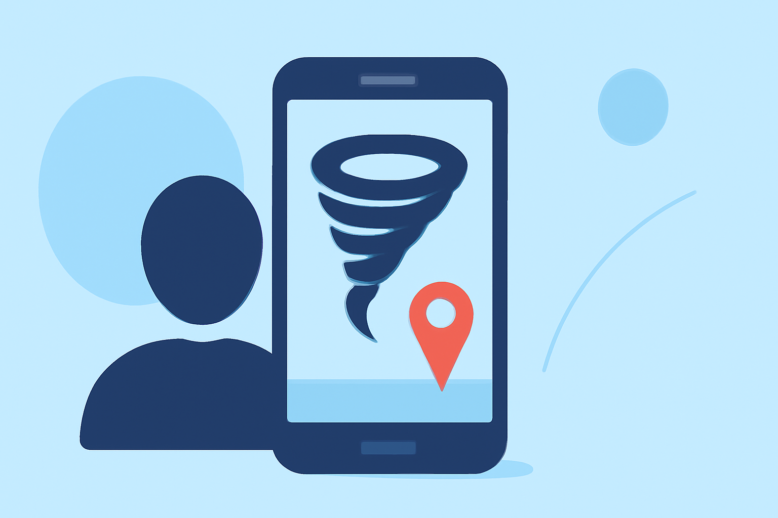 The Best App for Tornado Tracking on Your Commute