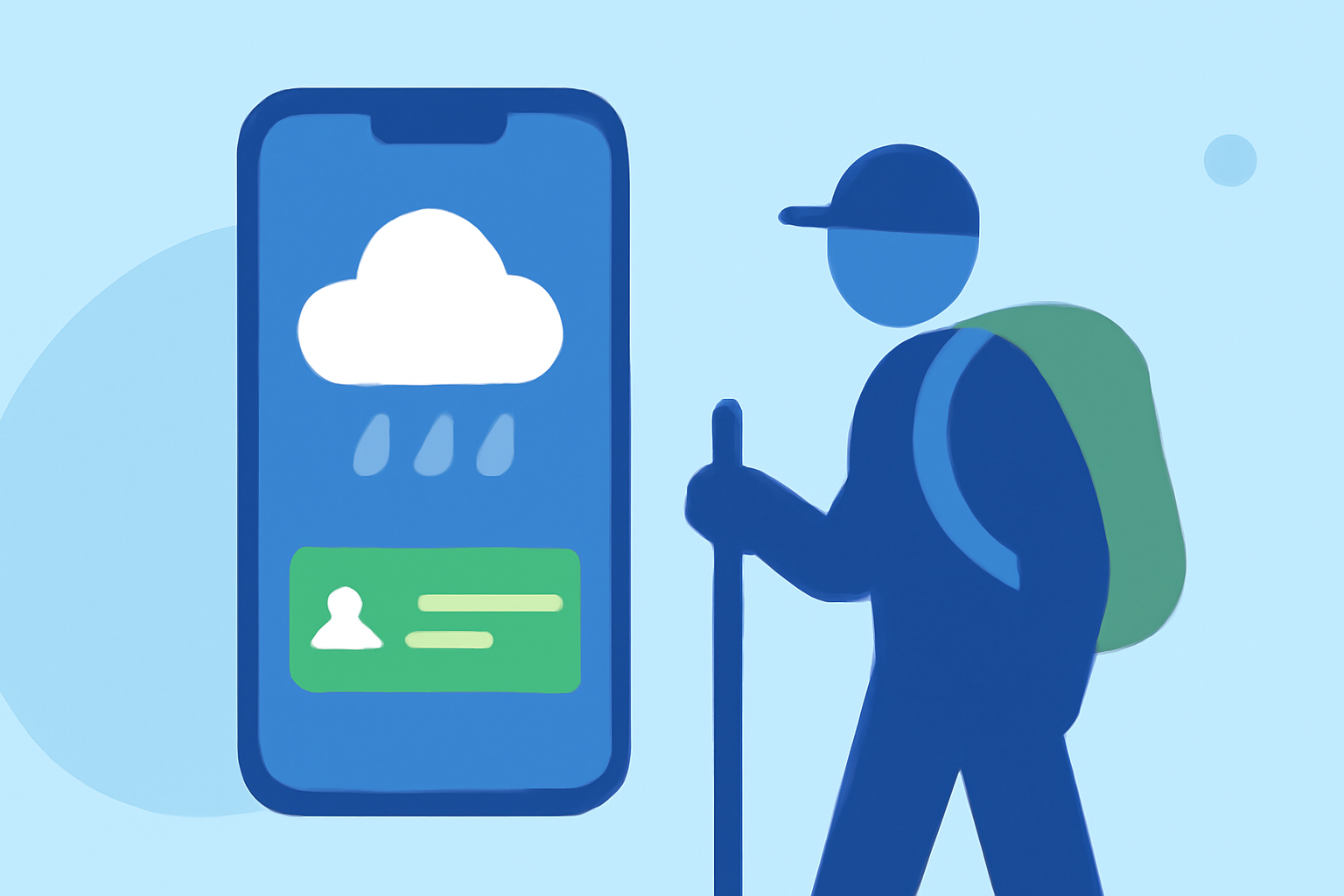 Top Apps for Accurate Rain Alerts for Hikers in the U.S.