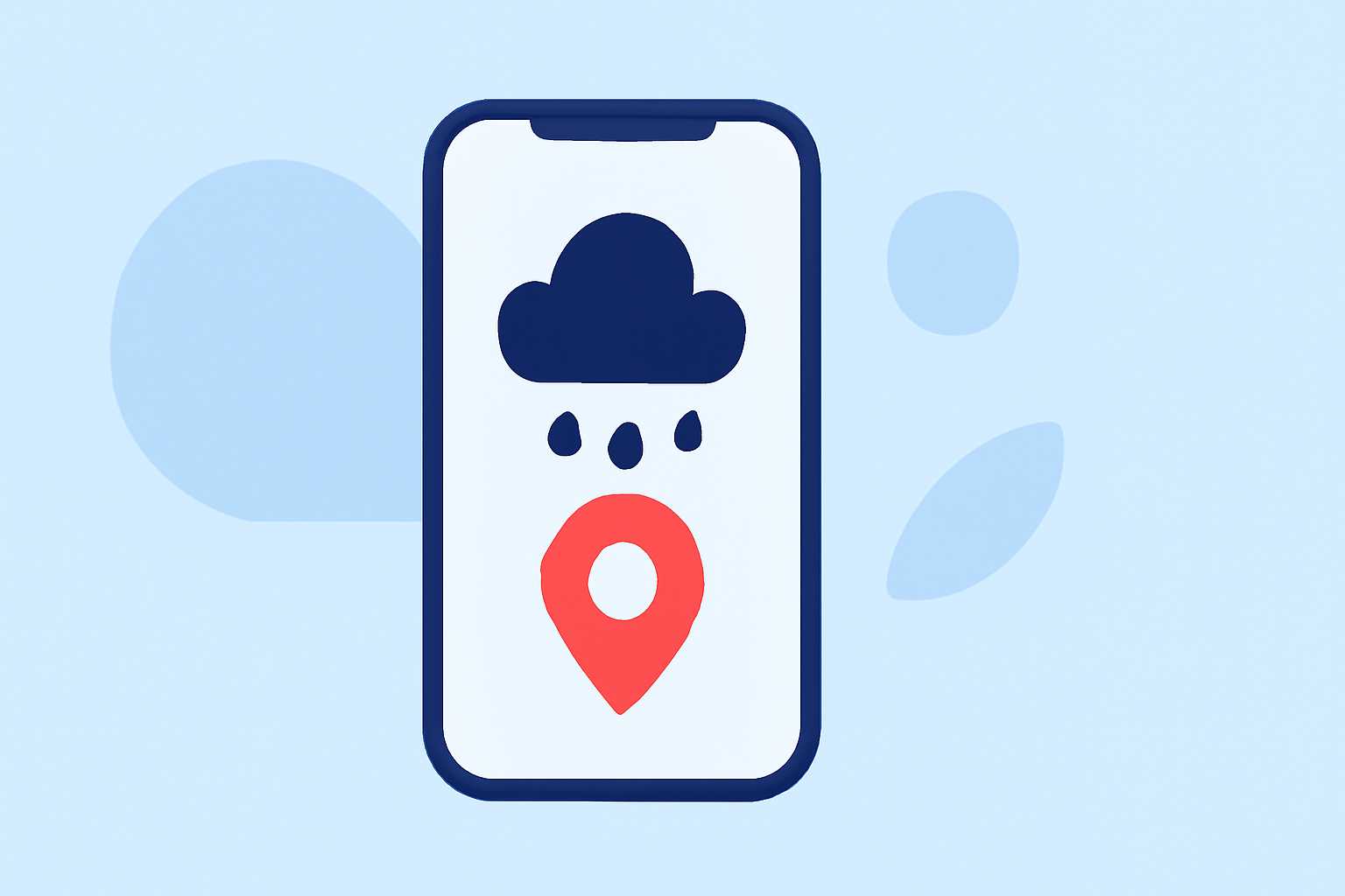 Which App Should I Use for Rain Alerts Near the Coast?