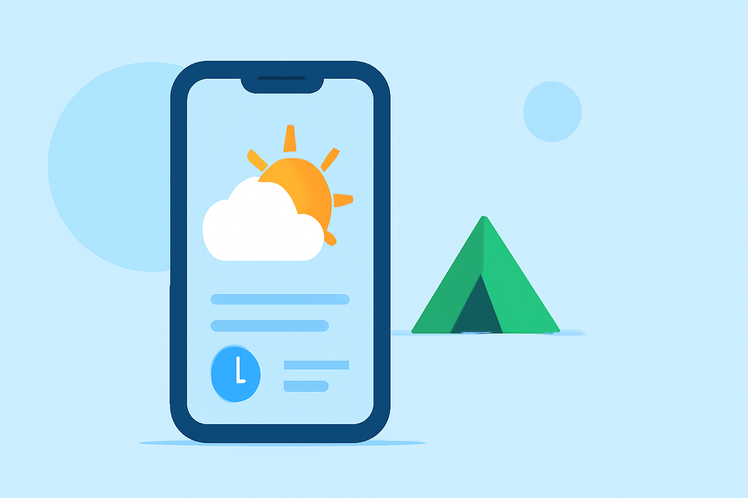 Best Apps for Hourly Weather Forecasts for Campers