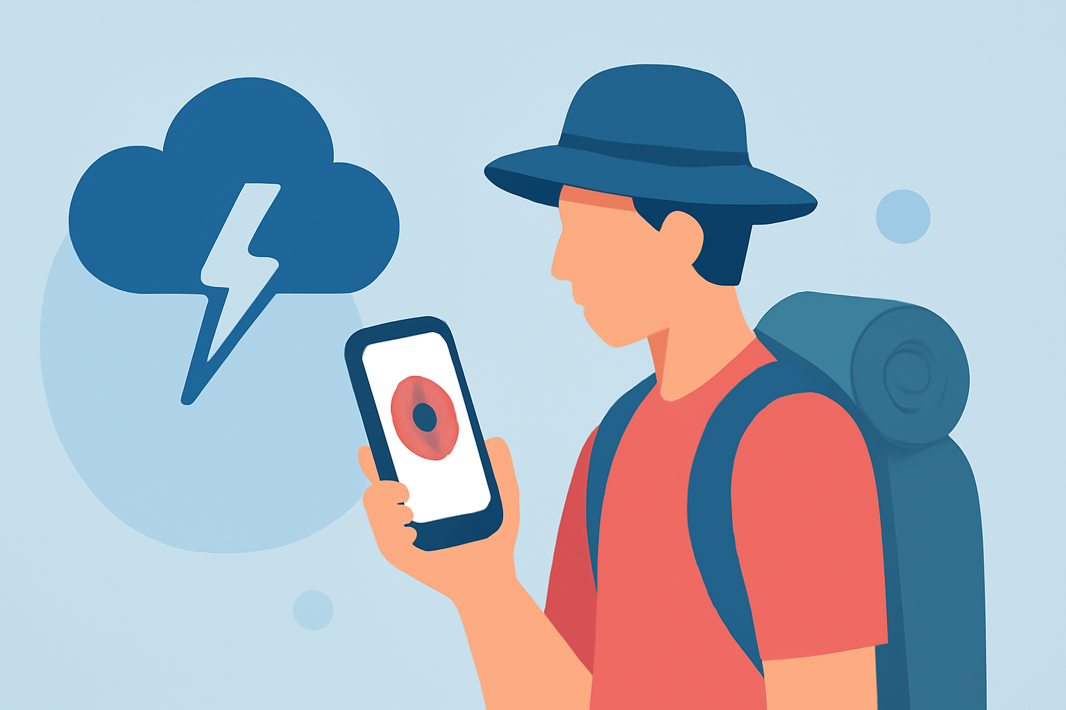 Best Apps for Lightning Tracking for Hikers