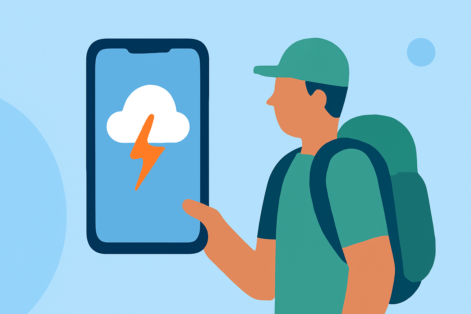 Best Apps for Lightning Tracking for Hikers in the U.S.