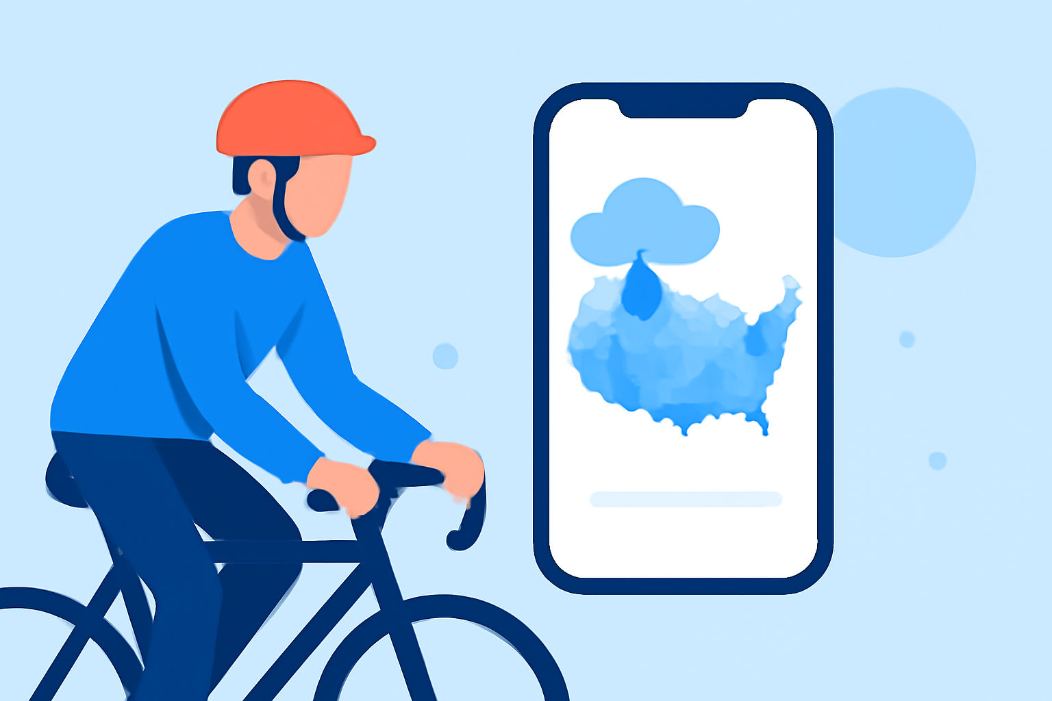 Best Apps for Precipitation Maps for Cyclists in the United States