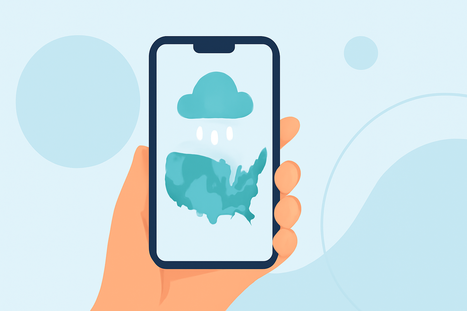 Best Apps for Precipitation Maps for Drivers in the United States