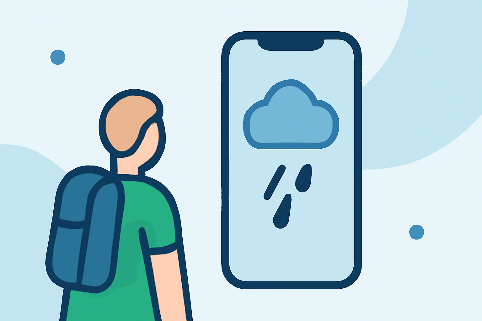 Best Apps for Rain Alerts for Hikers in the United States