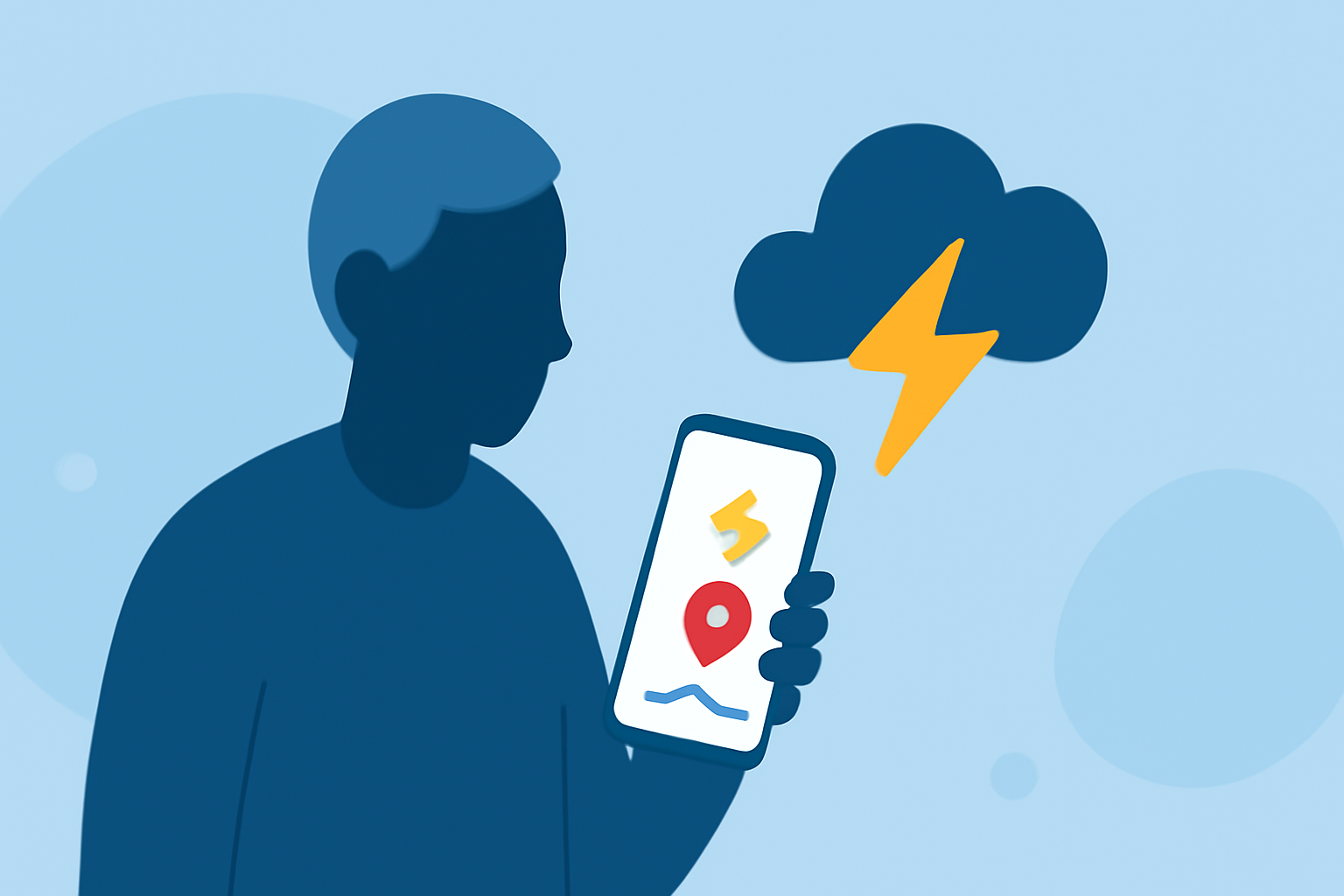 Best Apps for Seniors to Track Lightning Near Their Location
