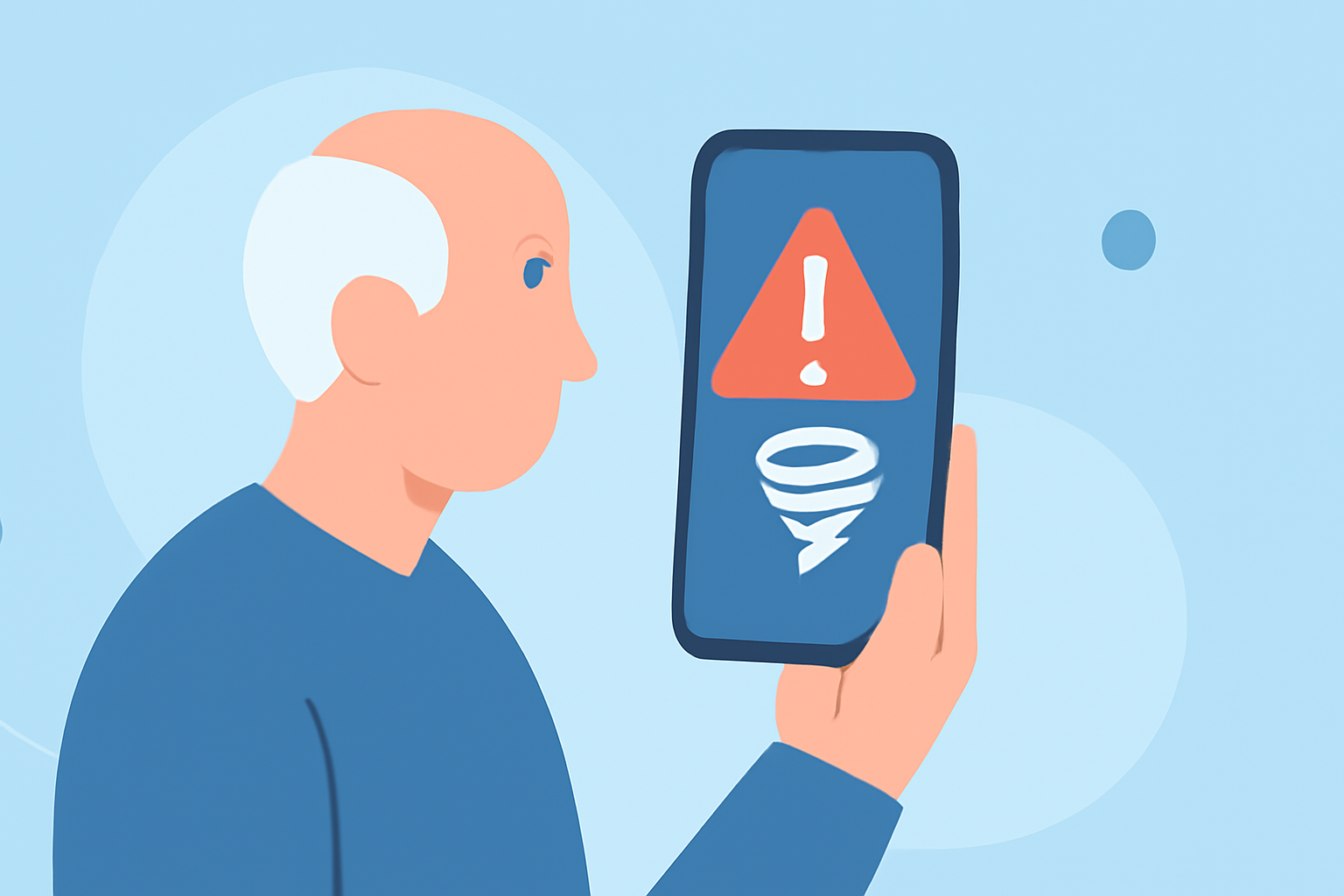 Best Apps to Help Seniors Recognize and Respond to Tornado Warnings