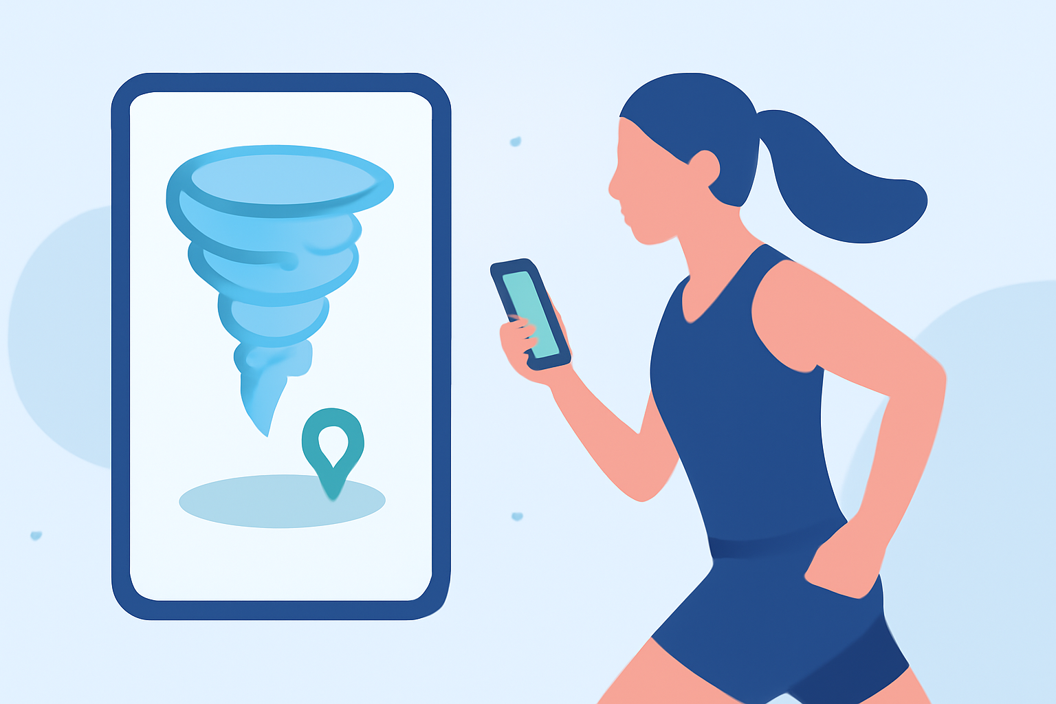 Best Apps for Tornado Tracking for Runners
