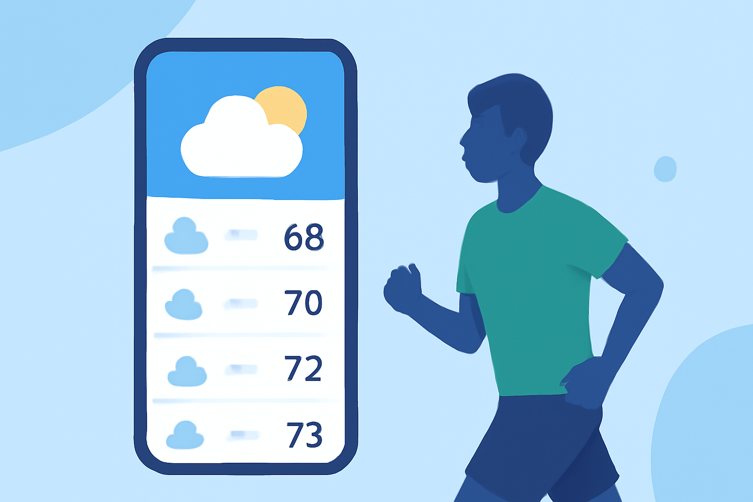 The Best Apps for Hourly Weather Forecasts for Runners
