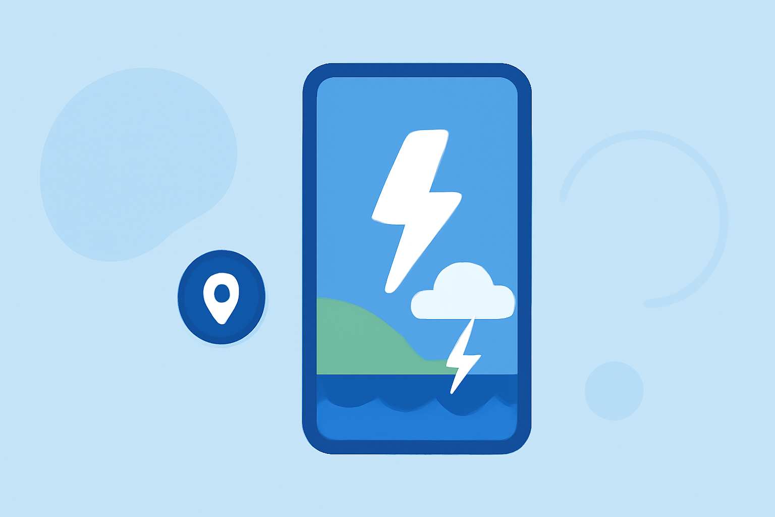 Best Apps for Lightning Tracking Near the Coast
