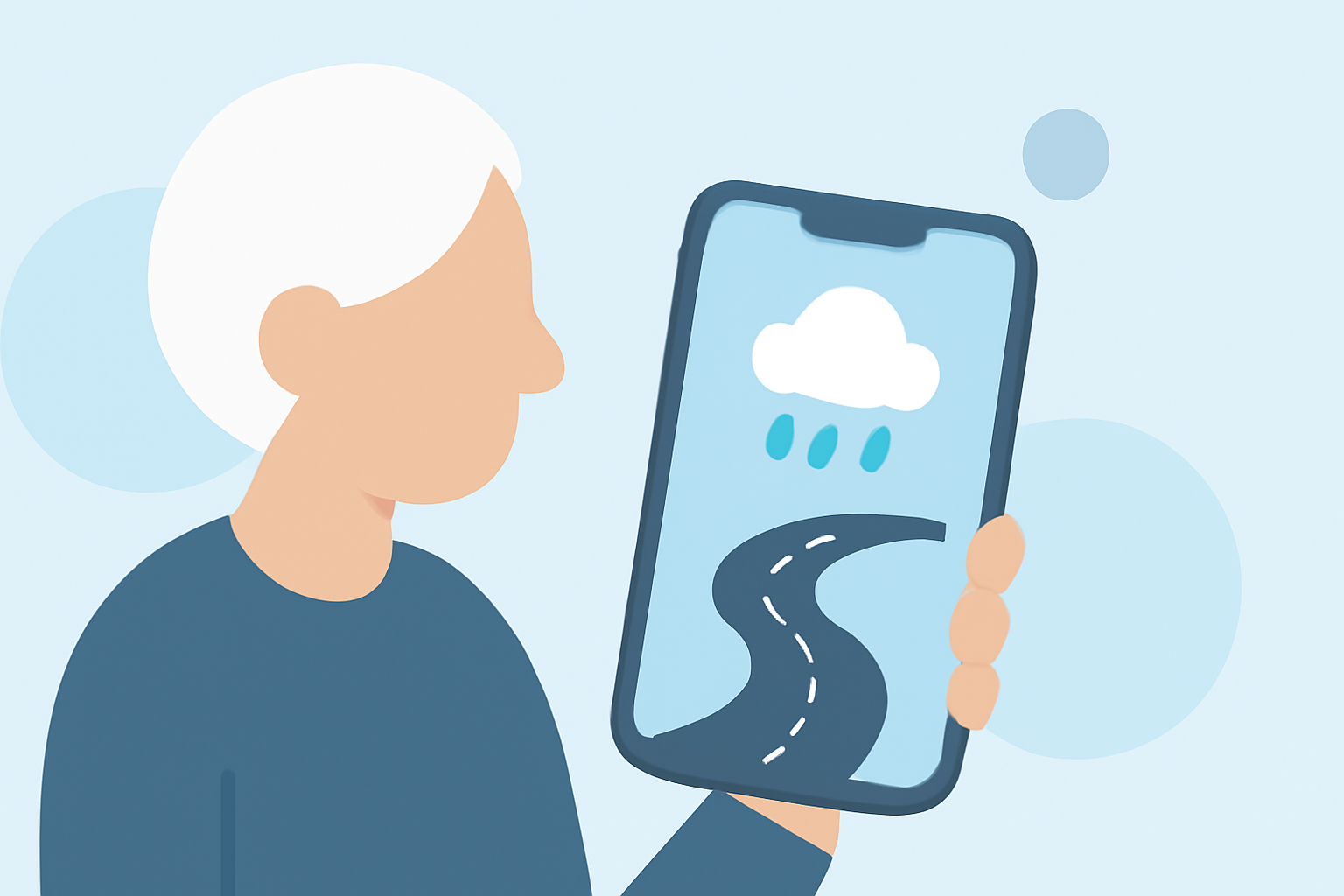 Best Apps to Check Road Weather Before a Trip for Seniors