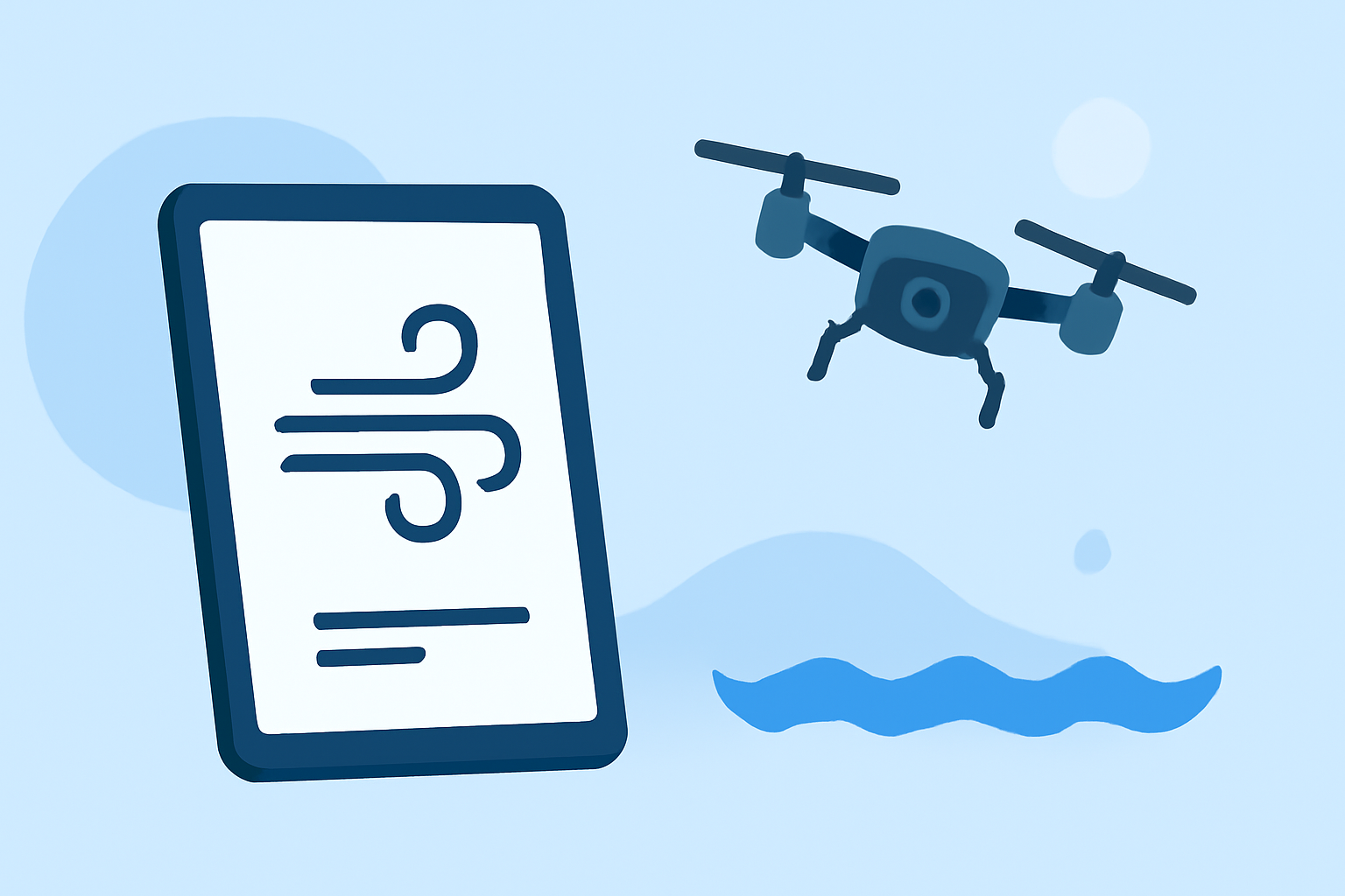 Best Apps to Check Wind Conditions Before Flying a Drone for Fishing
