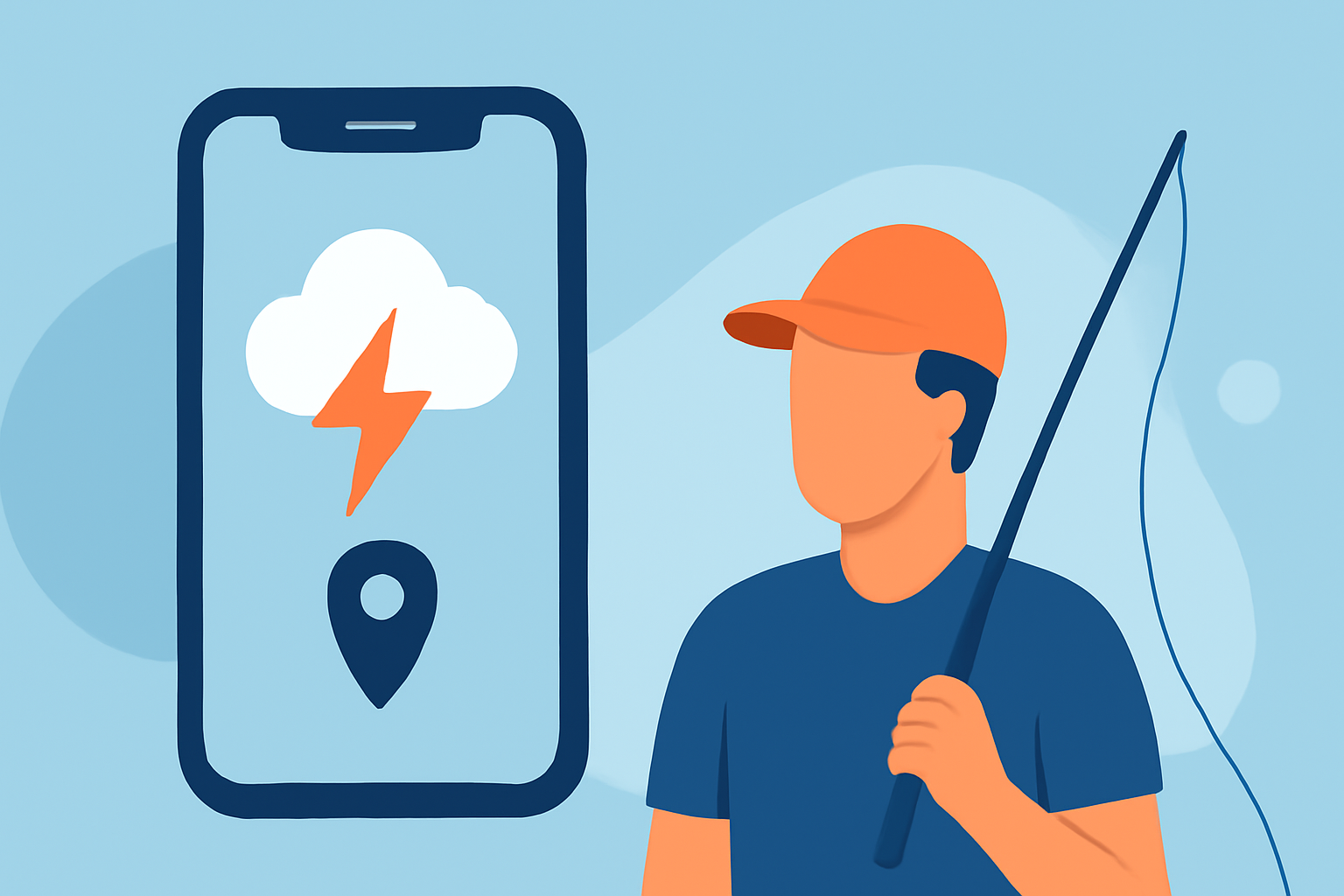 Best Apps to Track Lightning Near Your Location for Fishermen