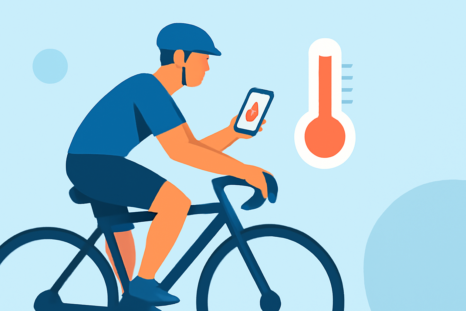 Top Apps for Cyclists: Stay Alert to Temperature Changes on Your Rides