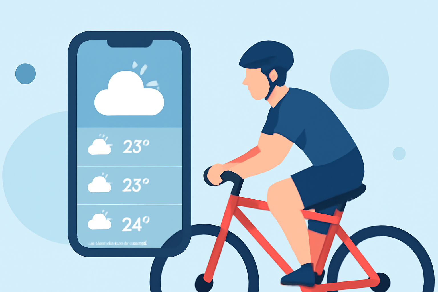 Best iOS Apps for Hourly Weather Forecasts for Cyclists