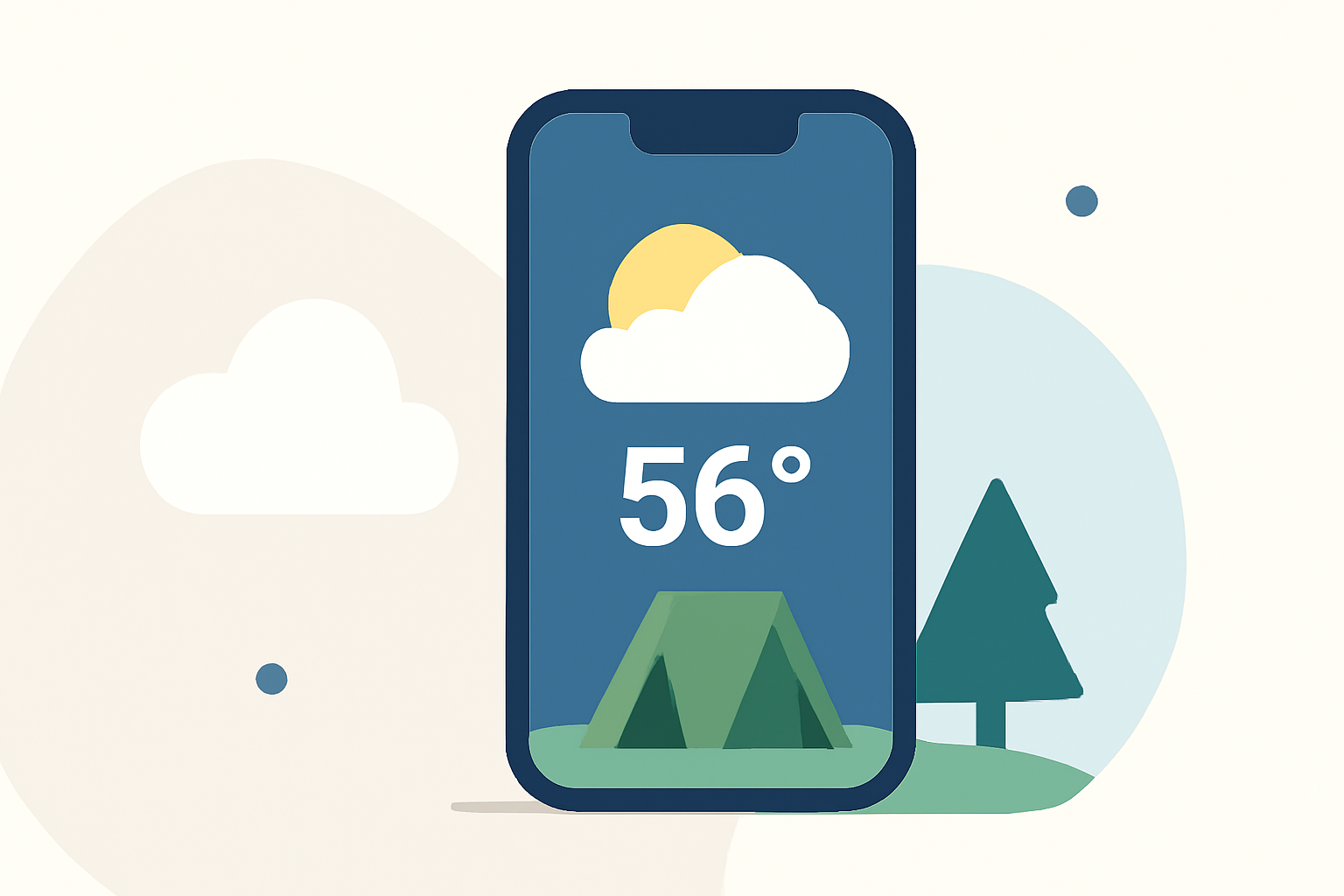 Best iOS Apps for Lock Screen Weather for Campers