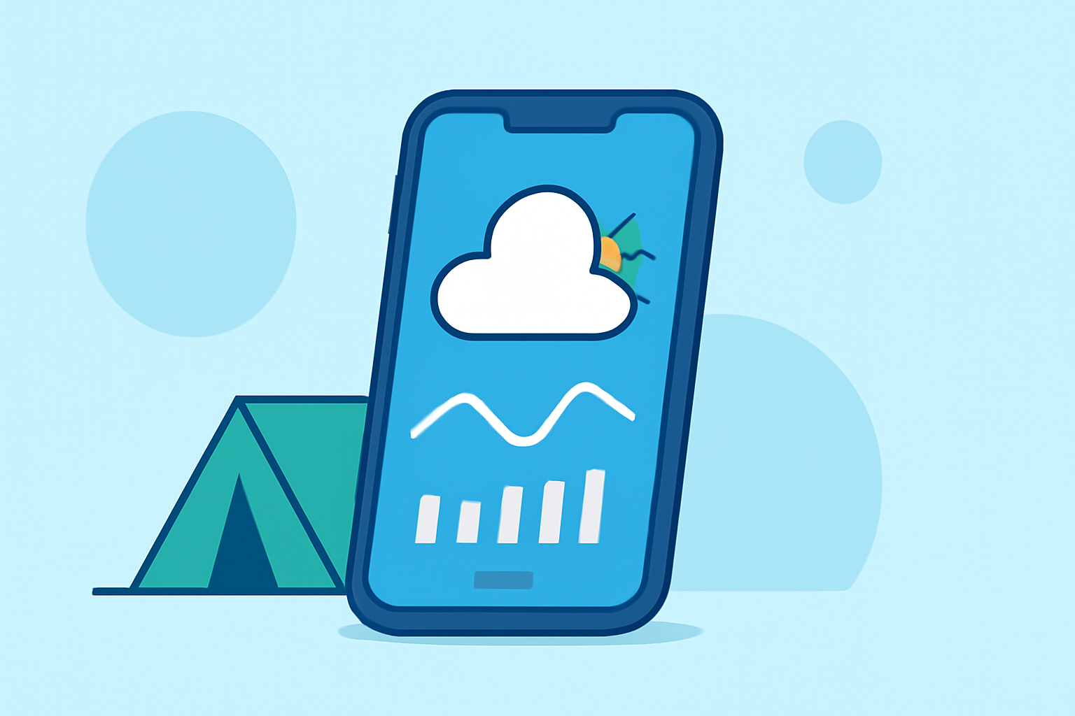 Best iOS Apps for NOAA Weather Forecasts for Campers