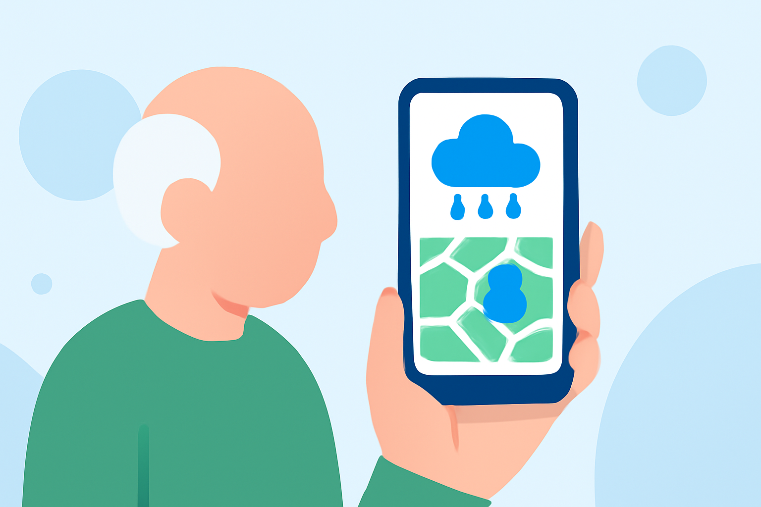 Best iOS Apps for Precipitation Maps for Seniors