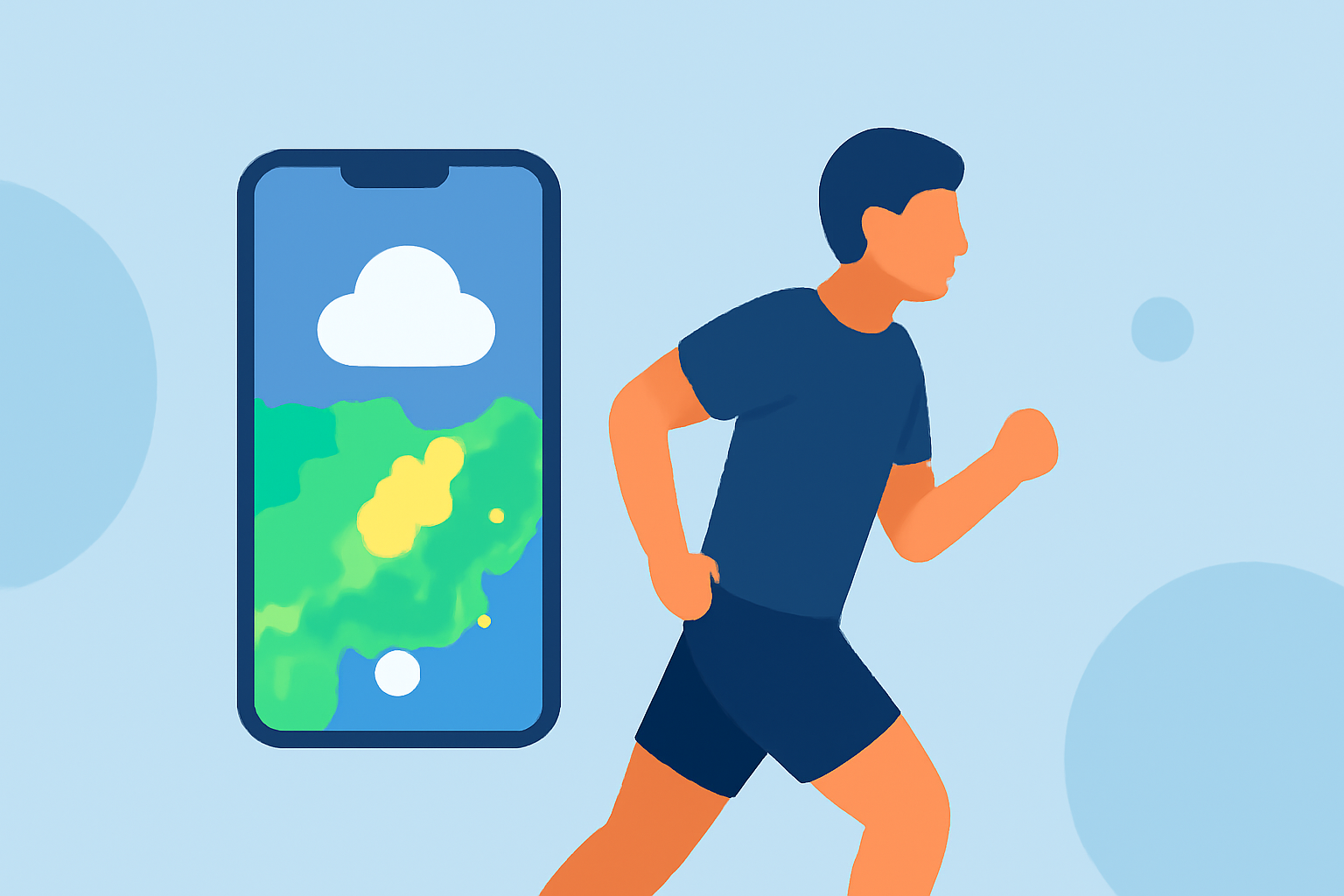 Best iPhone Apps for Live Weather Radar Maps for Runners