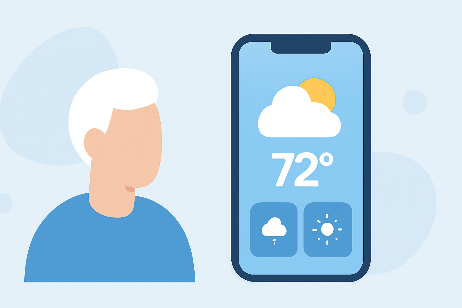 Best iPhone Weather Apps with Widgets for Seniors