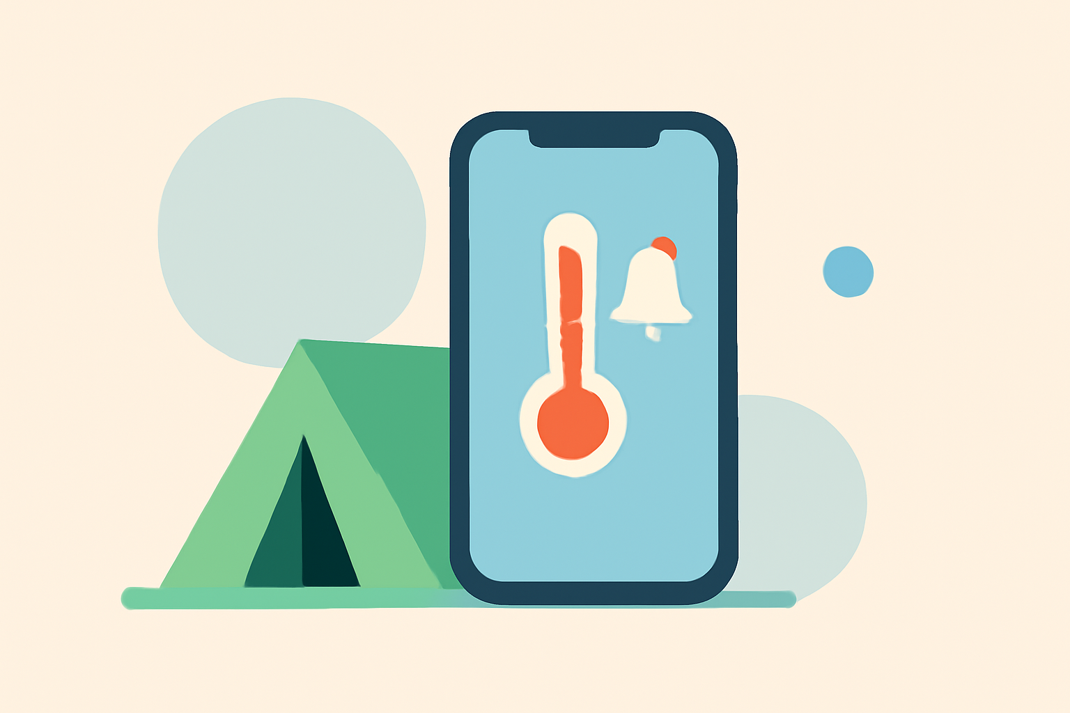 Choosing the Best Mobile App for Temperature Alerts While Camping