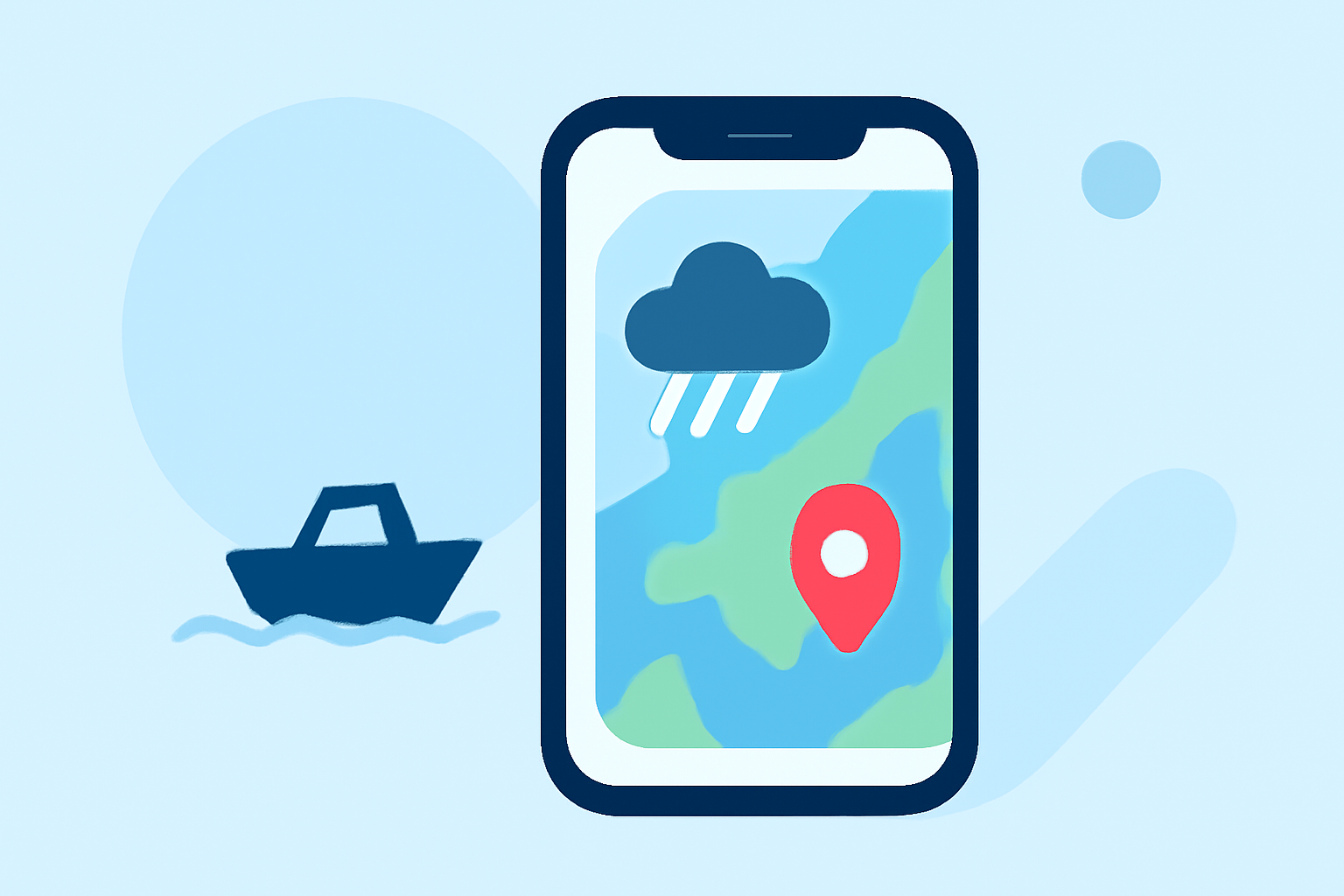 Best Mobile Apps for Precipitation Maps for Boaters