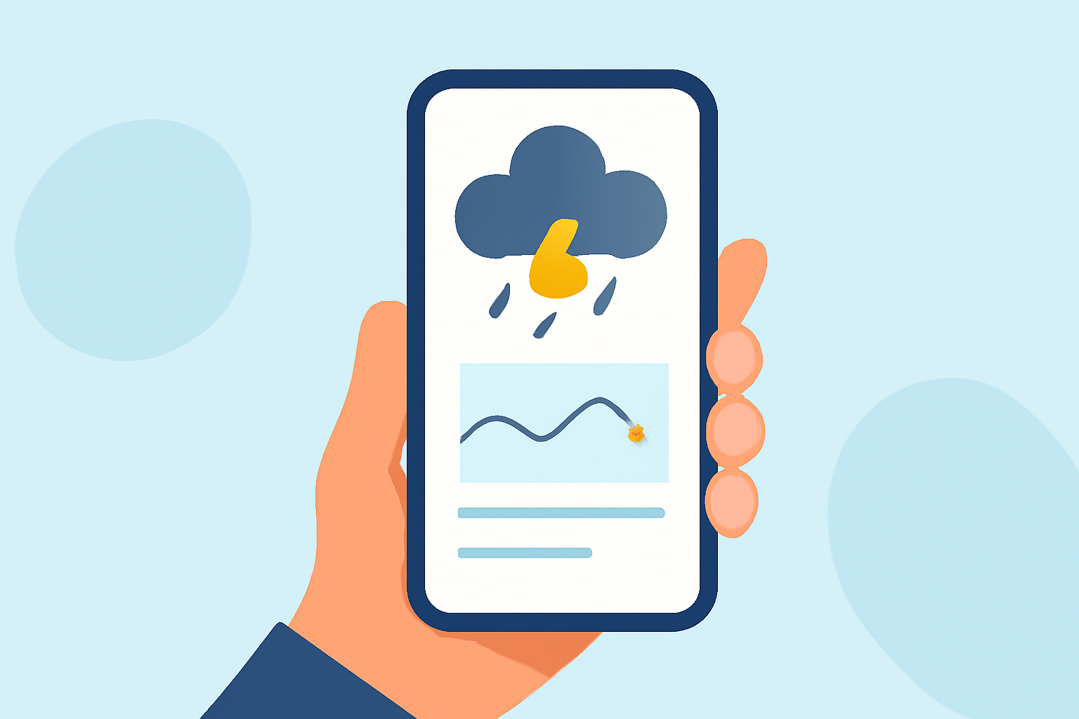 Choosing the Best Mobile App for Hourly Weather Forecasts in Storm-Prone Areas