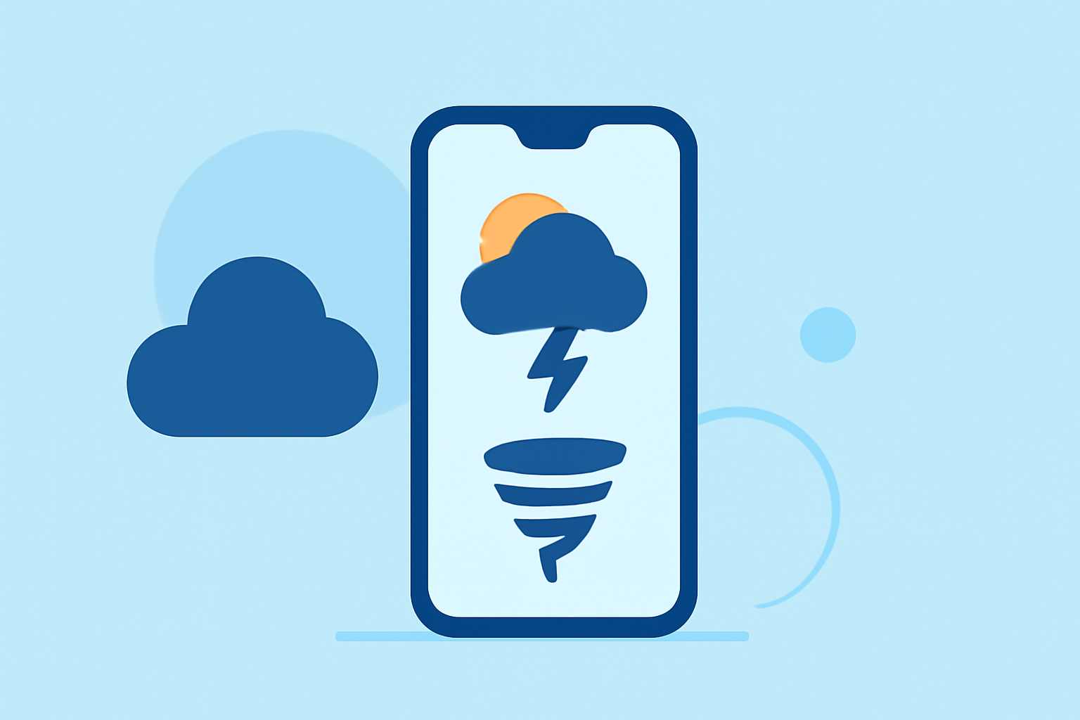 Best Mobile Apps for Lock Screen Weather in Tornado Alley