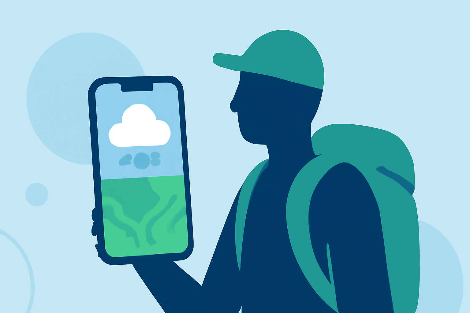 Choosing the Best Mobile App for Precipitation Maps for Hikers