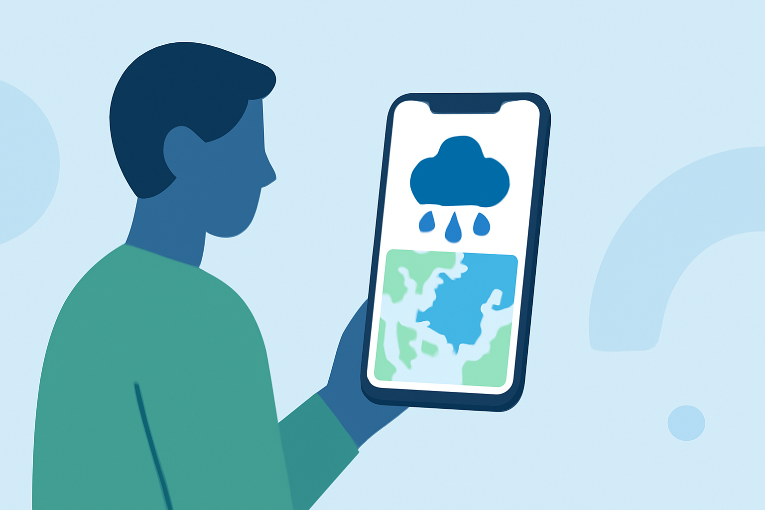 Choosing the Best Precipitation Map App for Outdoor Workers