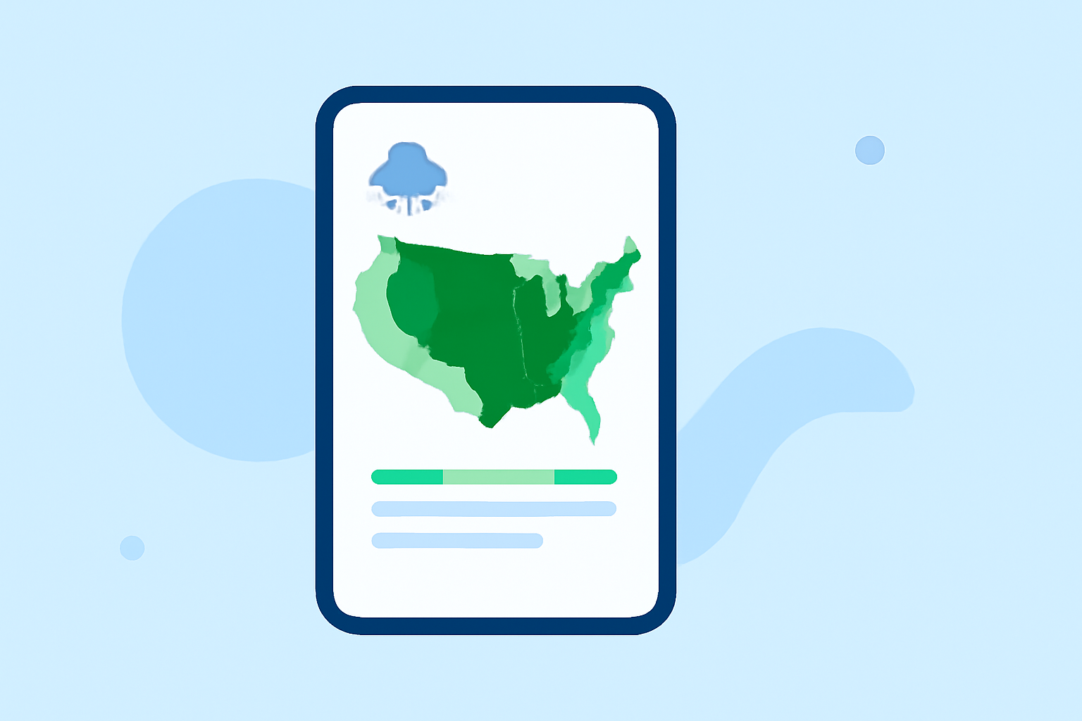 Best Precipitation Map Apps for Families in the United States