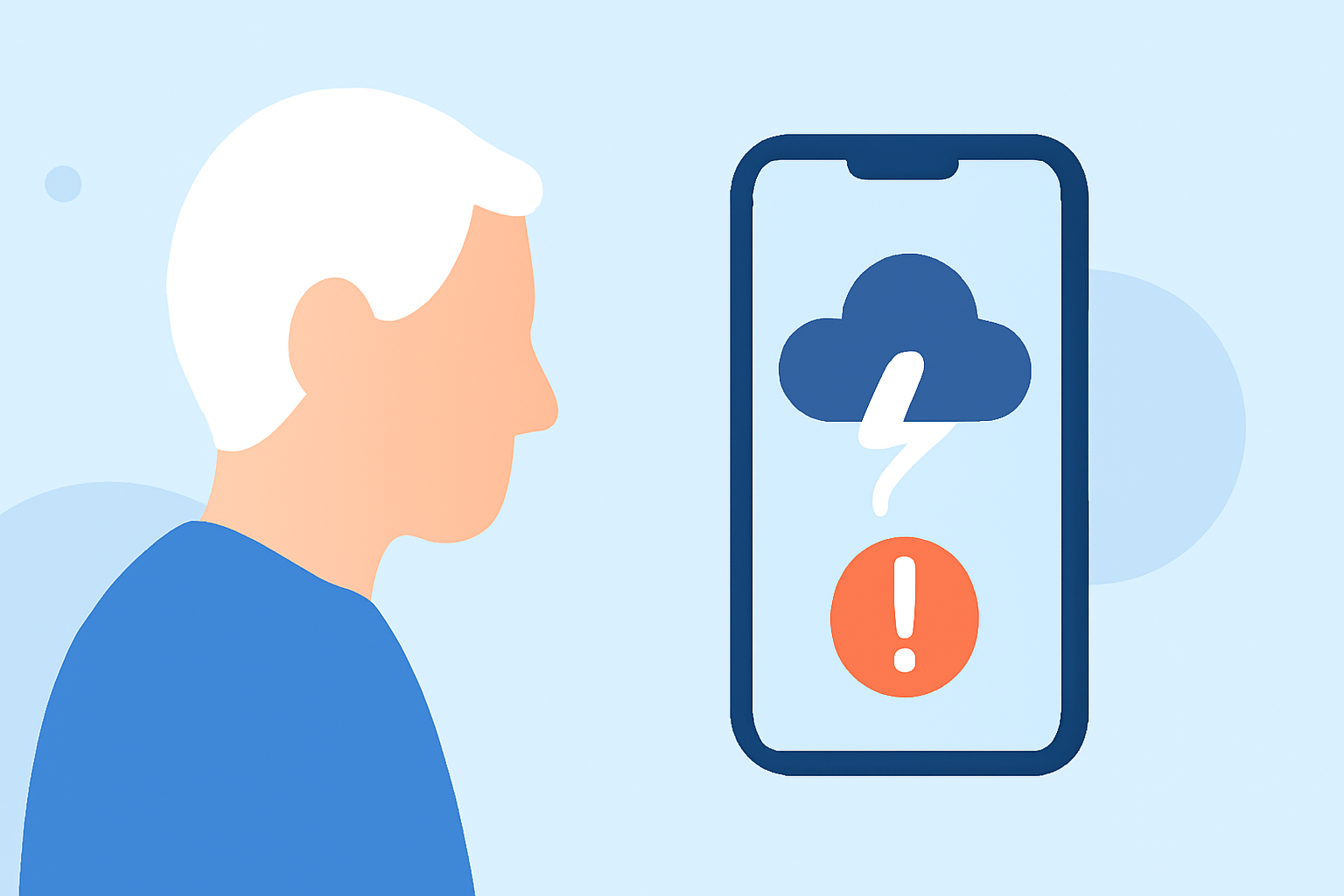 Which App Should I Choose to Determine if a Storm is Dangerous for Seniors?