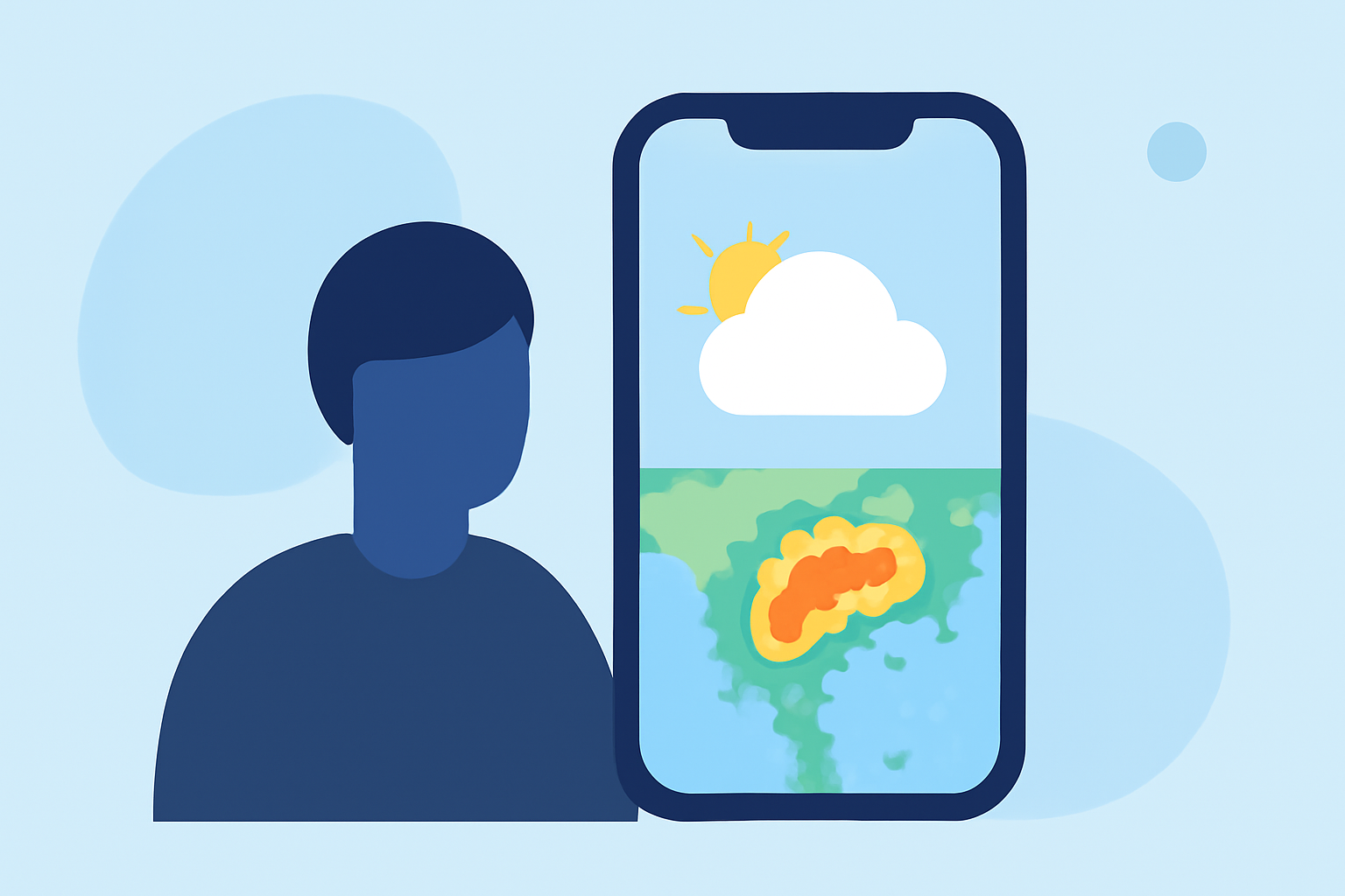 Which Weather App Provides the Most Accurate Live Radar Maps for Outdoor Workers?