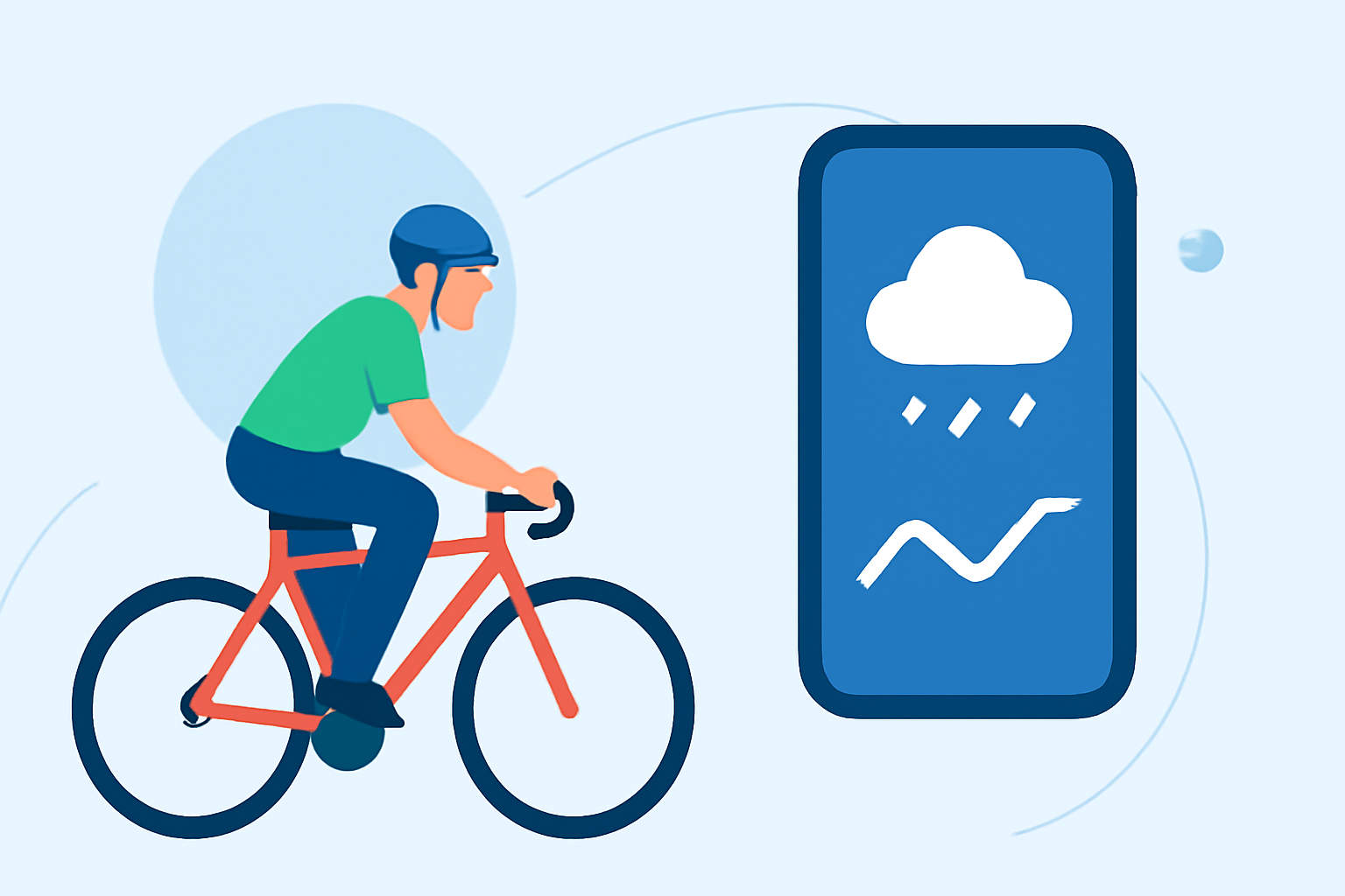 Top Weather Apps for Cyclists: Stay Dry with Accurate Rain Alerts