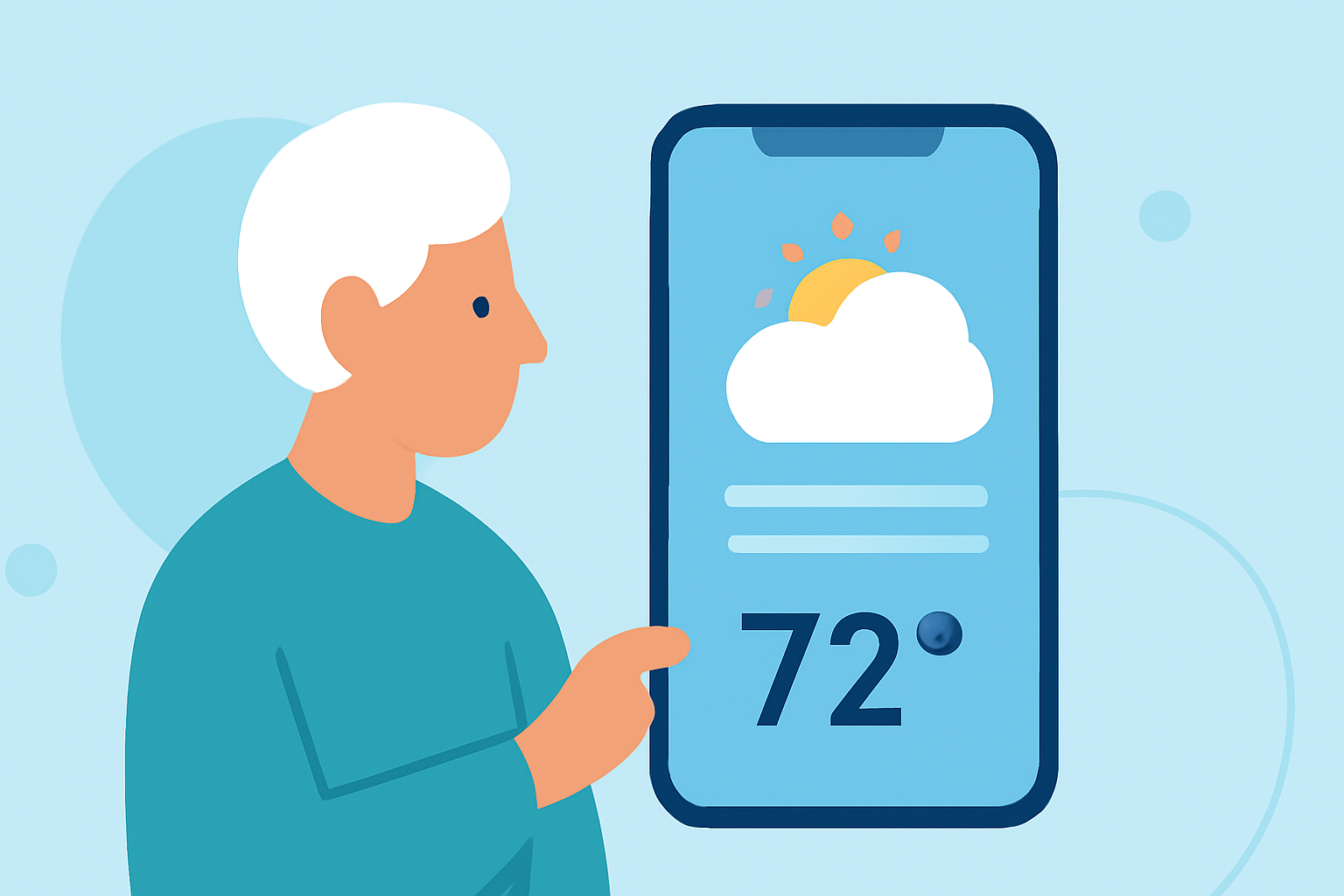 Choosing the Best Weather App for Monitoring Forecasts for Elderly Parents and Outdoor Workers
