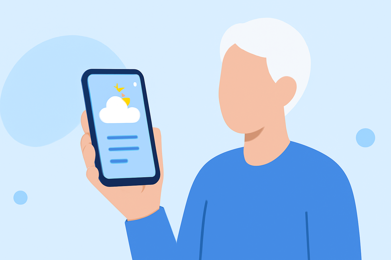 Choosing the Best Weather App to Monitor Forecasts for Elderly Parents