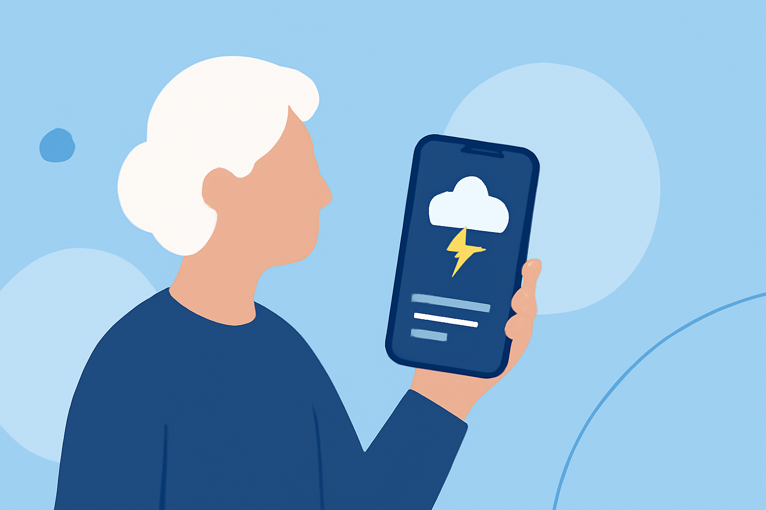 Best Weather Apps for Lightning Tracking for Seniors