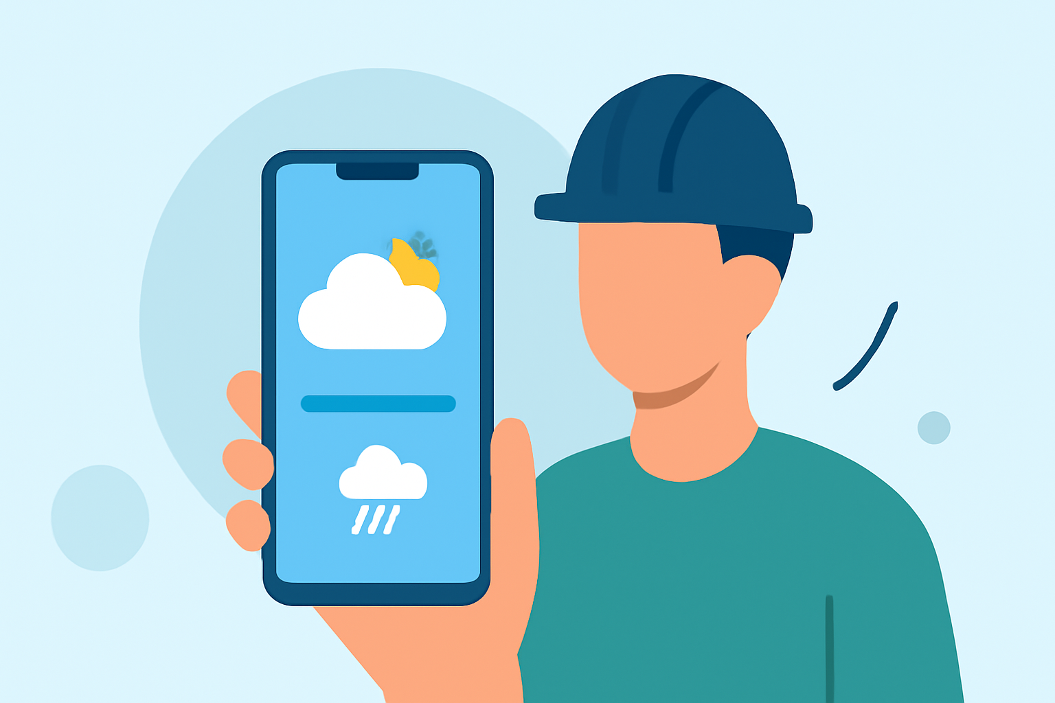 Best Weather Apps for Hourly Forecasts for Outdoor Workers