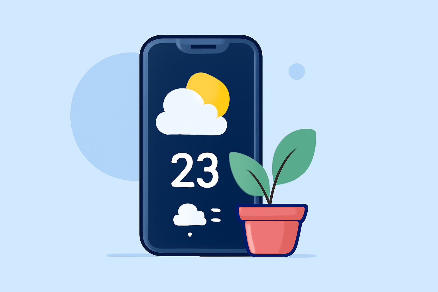Best Weather Apps with Lock Screen Widgets for Gardeners
