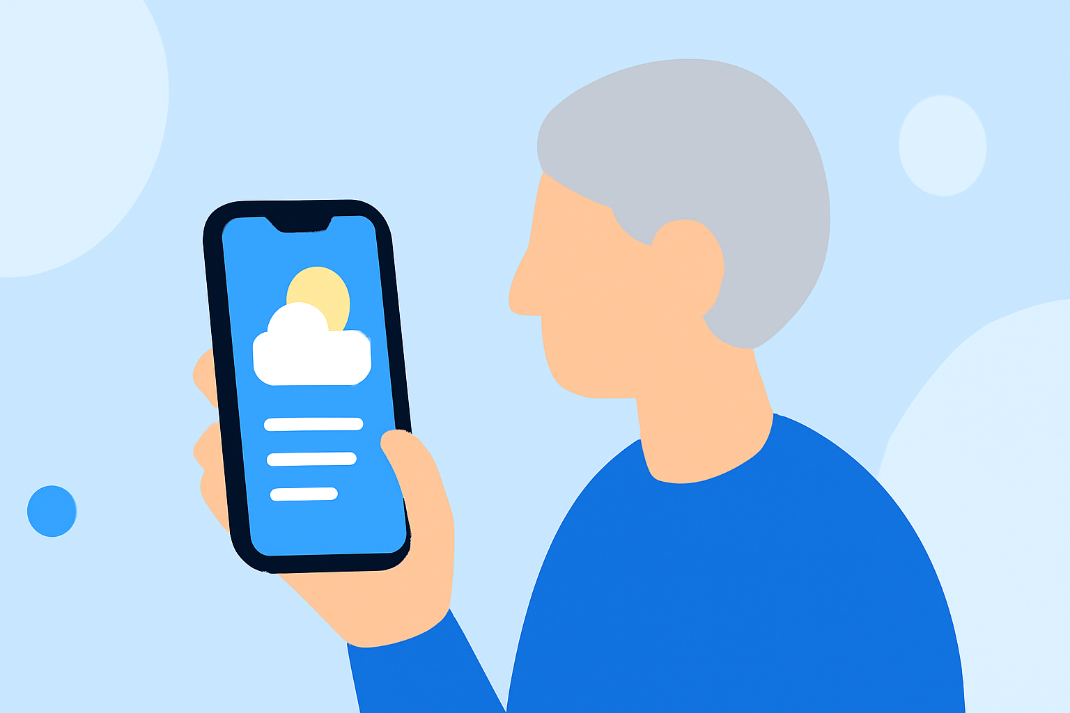 Best Weather Apps for Monitoring Elderly Parents on iPhone