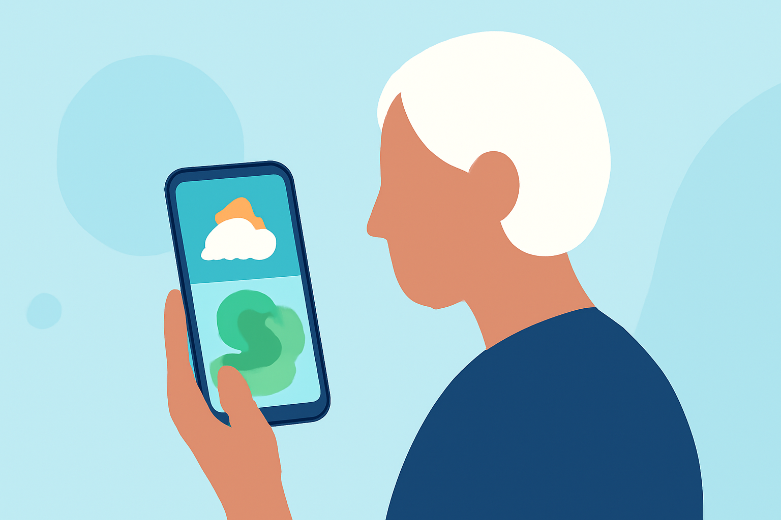 Best Weather Apps with Precipitation Maps for Seniors