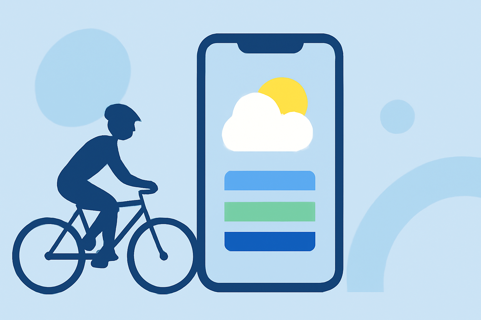 Choosing the Best Weather App with Widgets for Cyclists