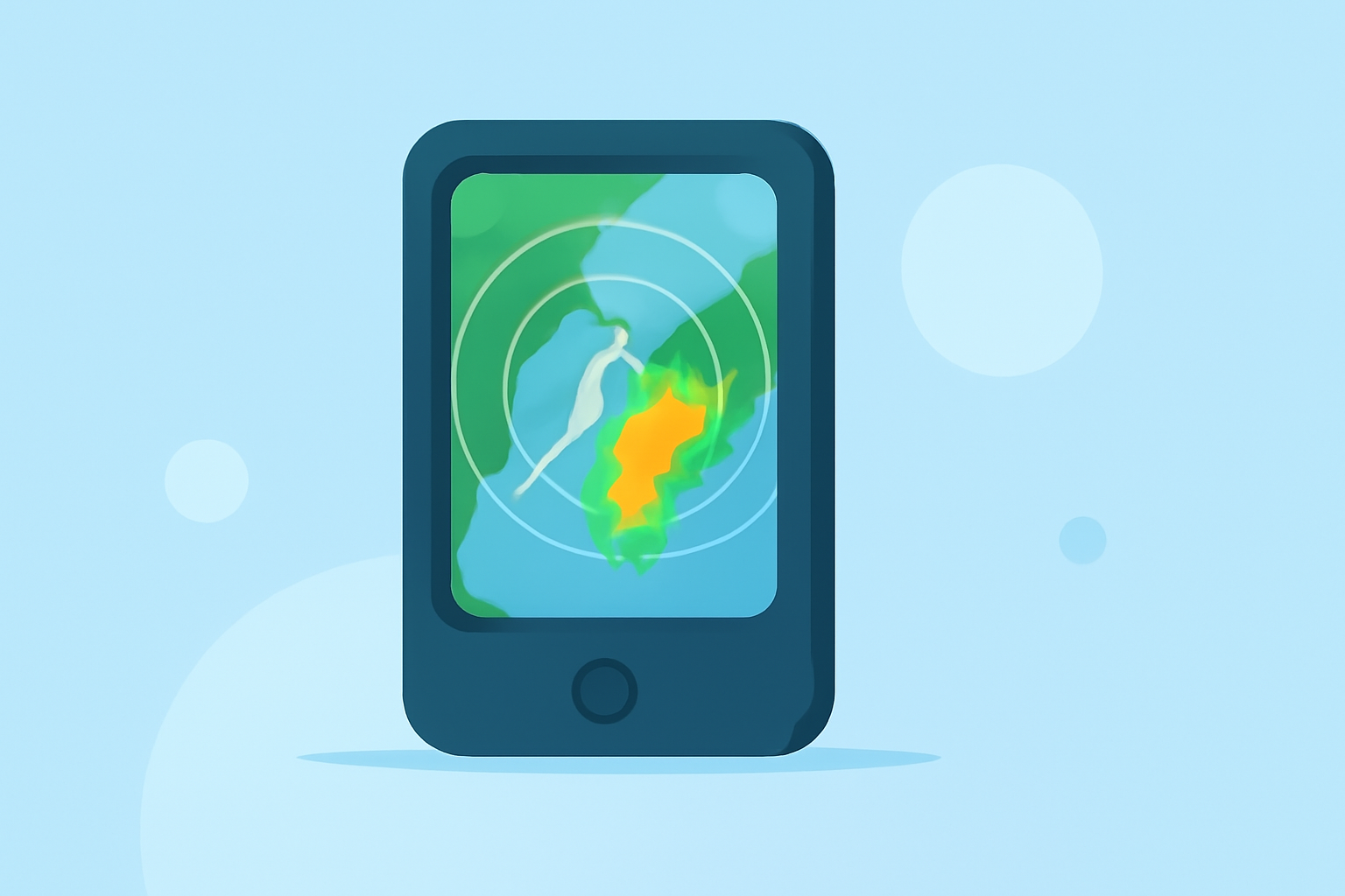 Choosing the Best Doppler Radar App for Coastal Areas