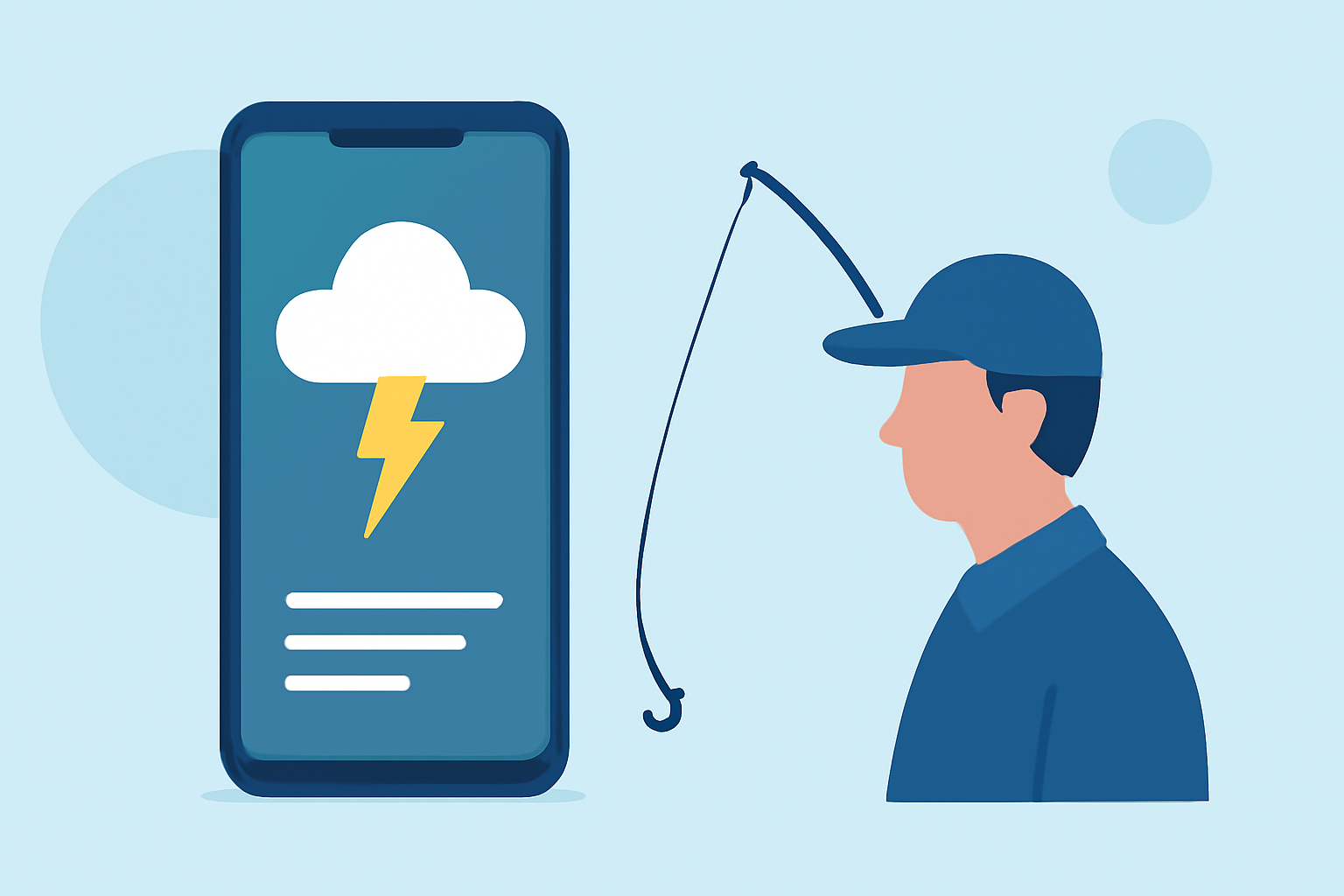 Choosing the Best Weather App for Lightning Tracking: A Guide for Fishermen