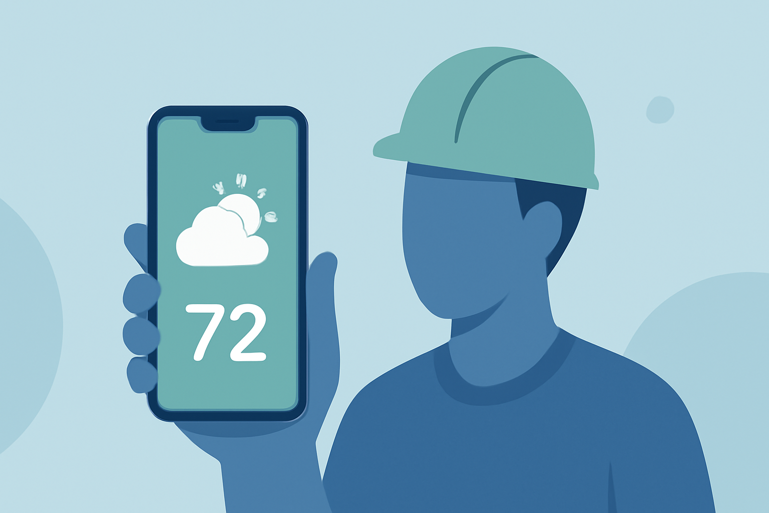 Finding the Best Weather App for Lock Screen Weather for Outdoor Workers
