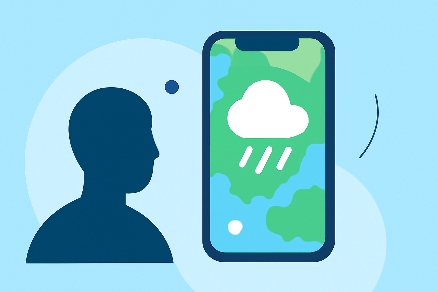 What is a Good iPhone App for Precipitation Maps for Event Planners?